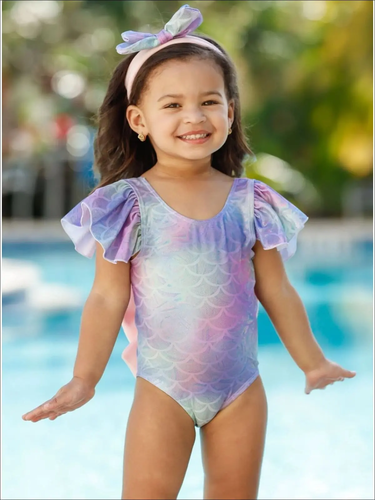 Mer-Mazing Pastel One-Piece Swimsuit - Image 2