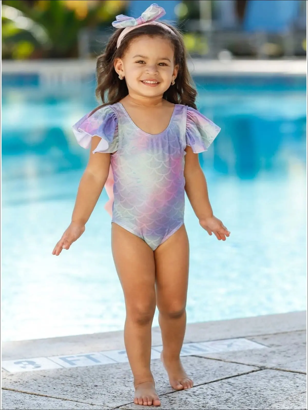 Mer-Mazing Pastel One-Piece Swimsuit - Image 6