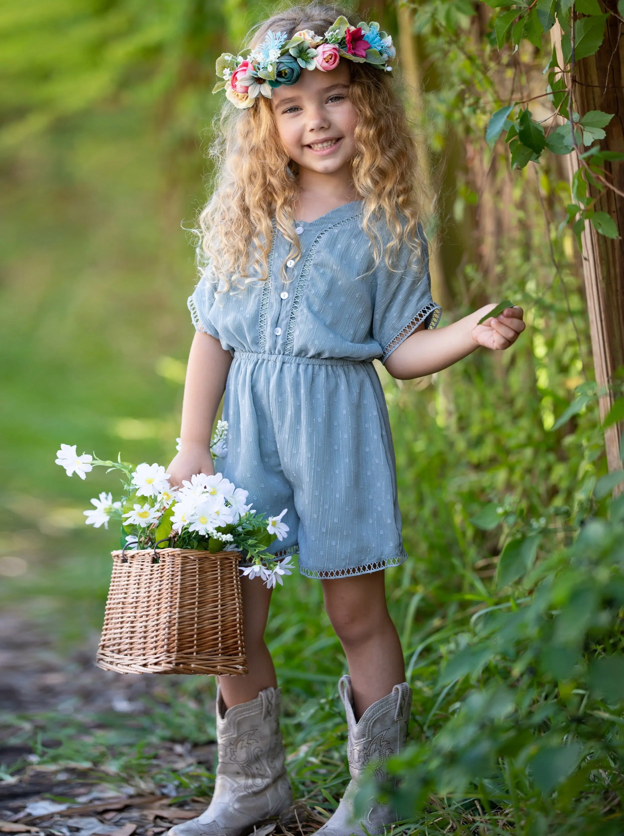 Graceful Beauty Short Sleeved Romper - Image 15