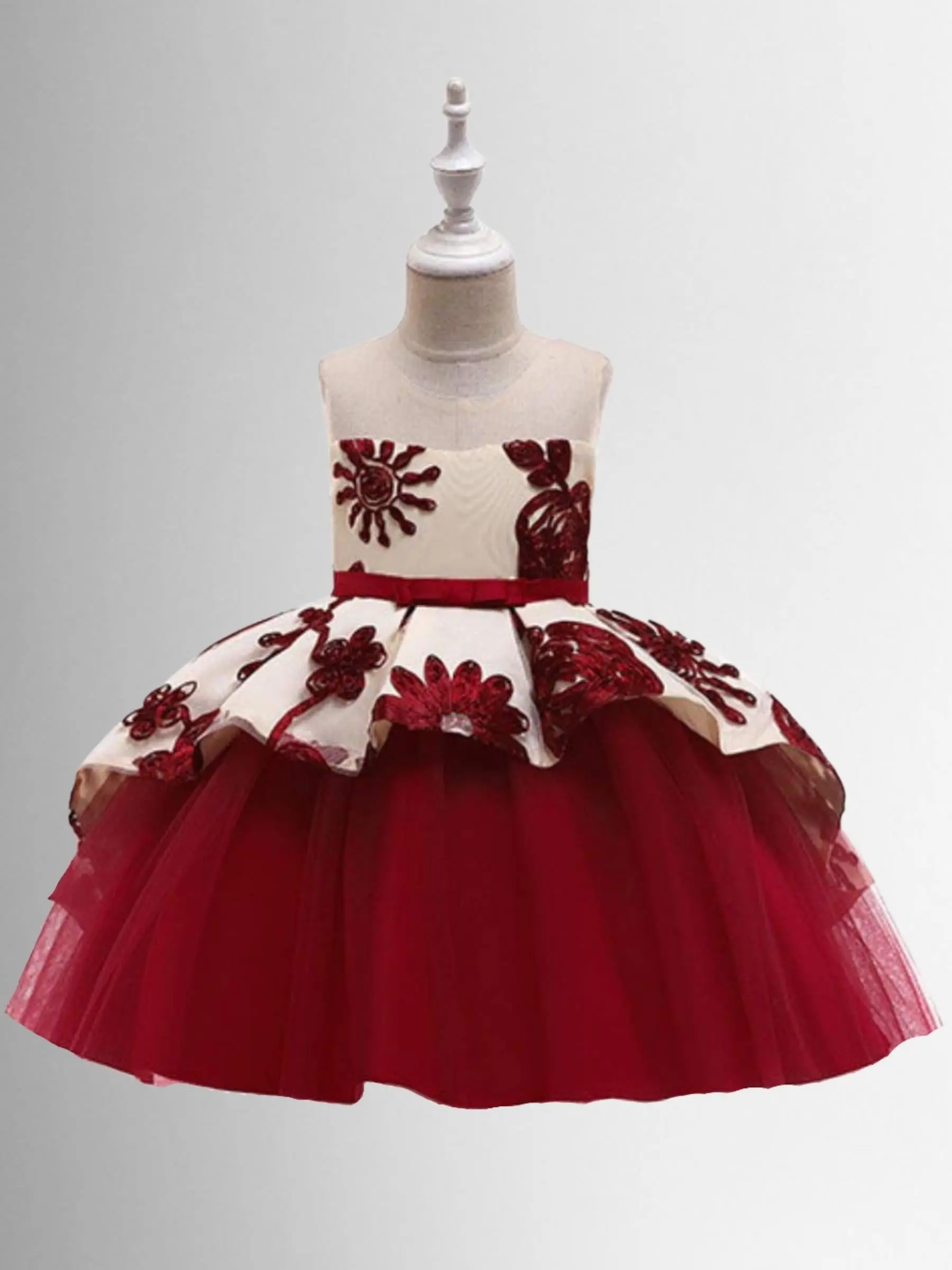 Winter-ful Peplum Holiday Dress - Image 3