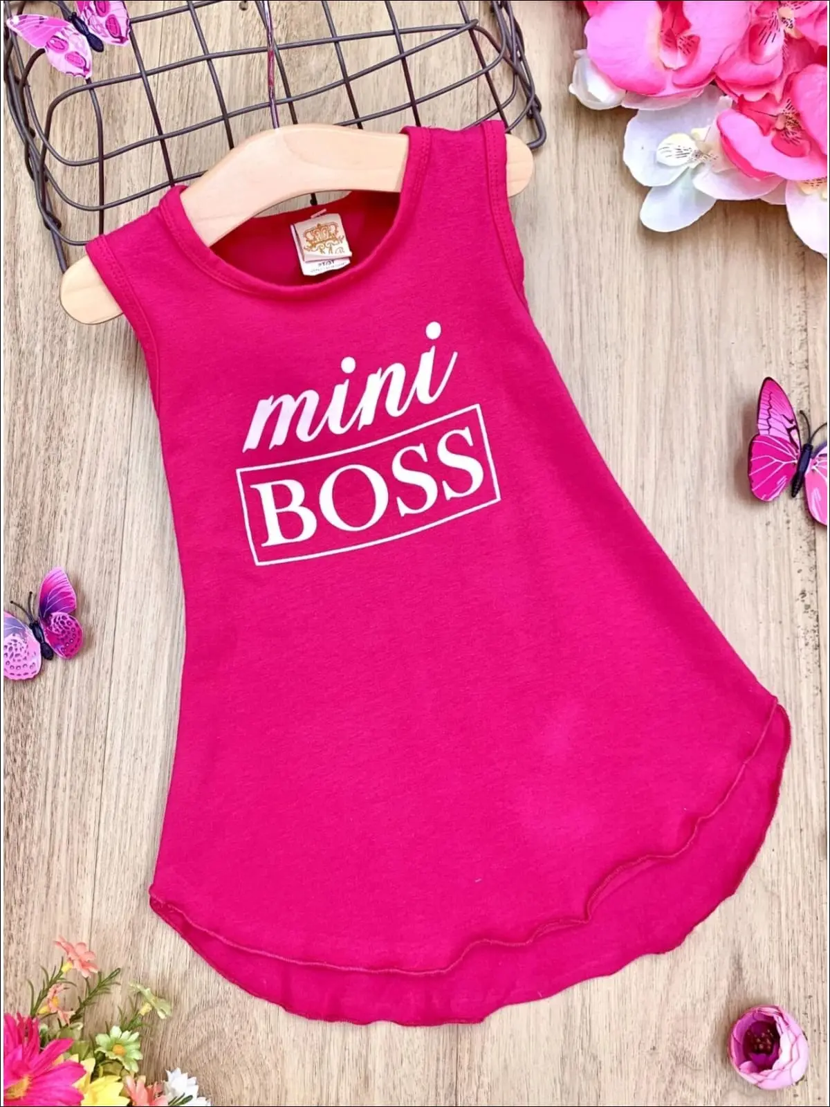 Mini Boss Hi-Lo Tank Top - Image 4