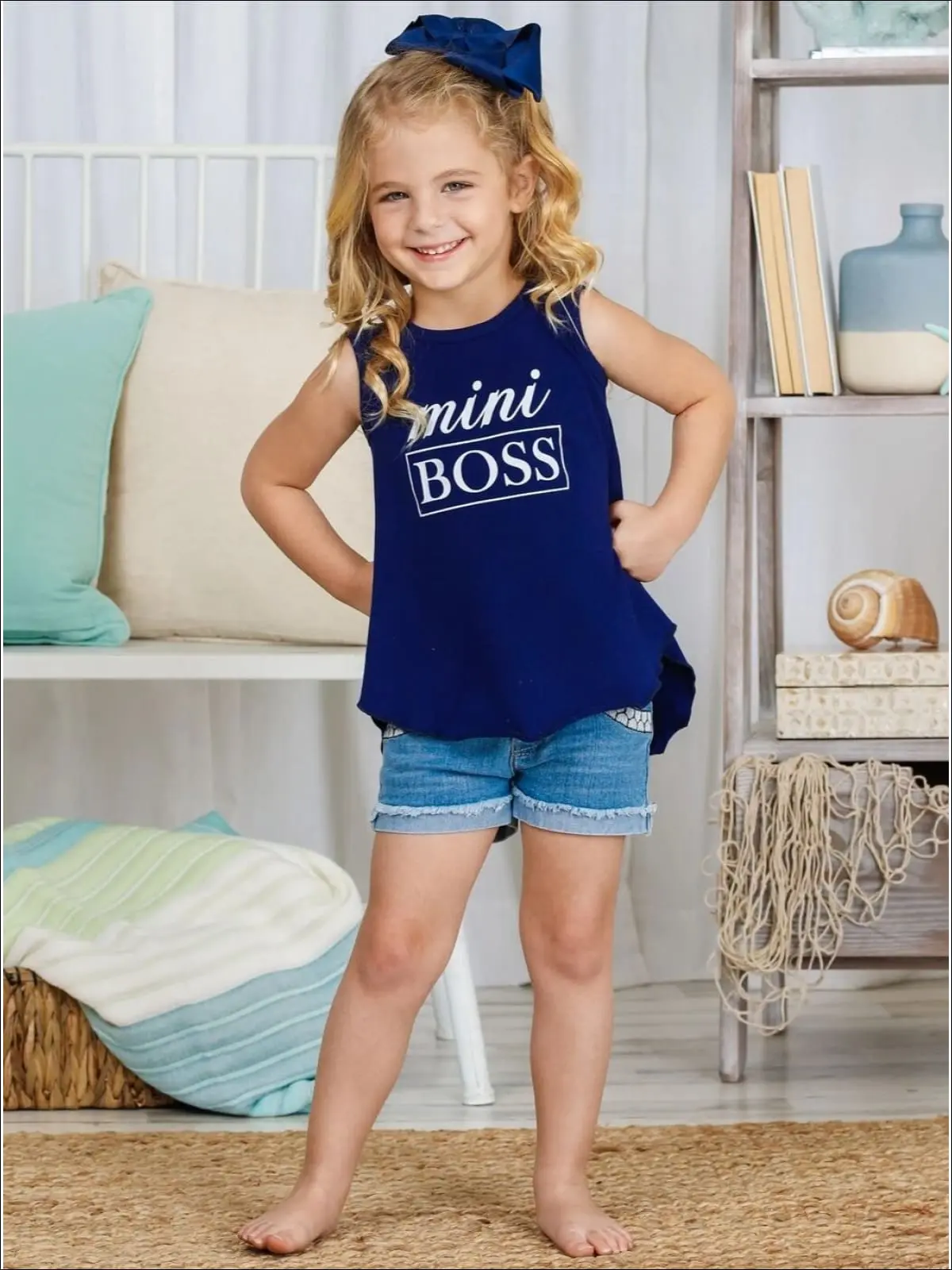 Mini Boss Hi-Lo Tank Top - Image 5