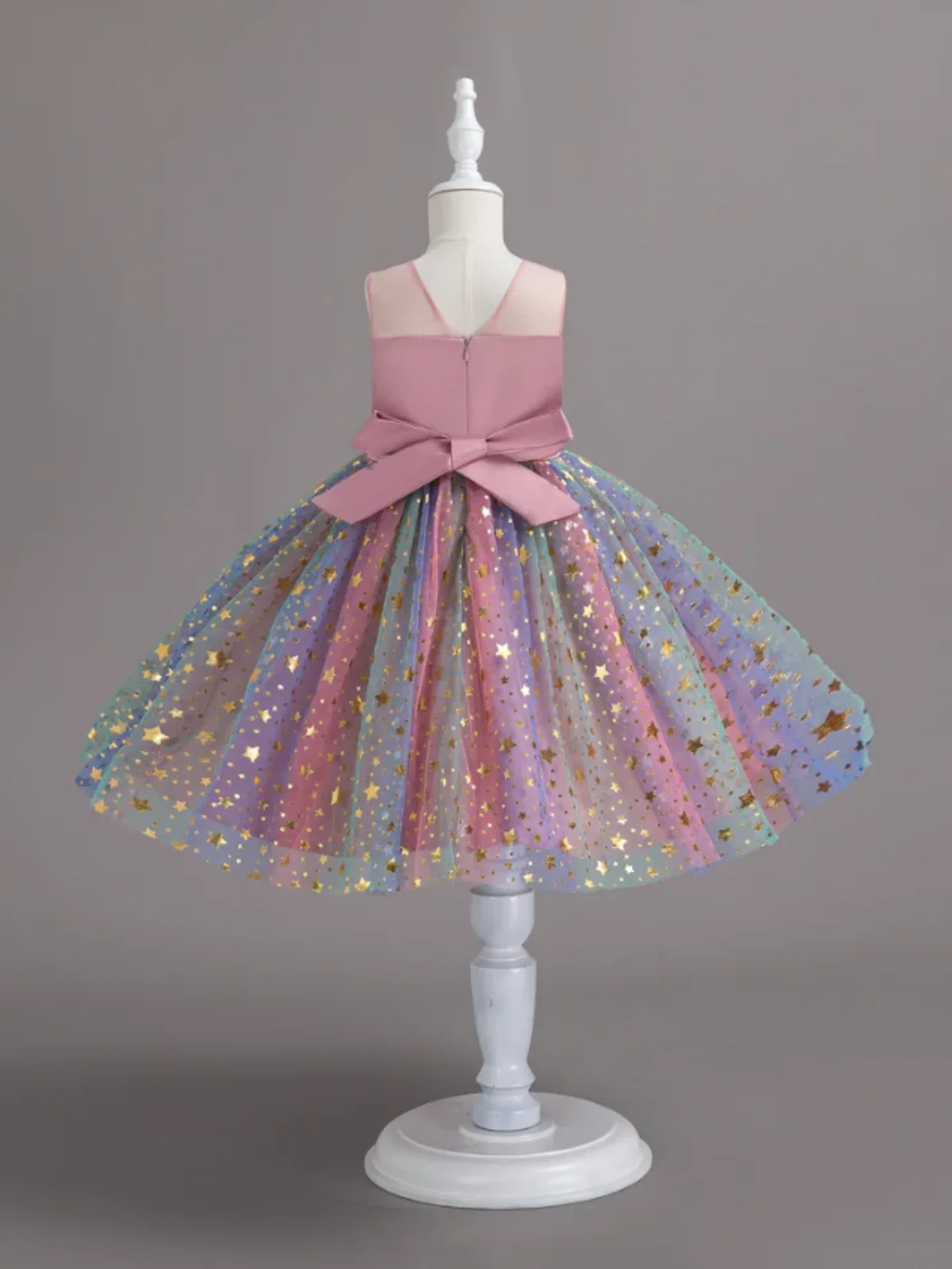 Make A Wish Star Sequin Tulle Dress - Image 3