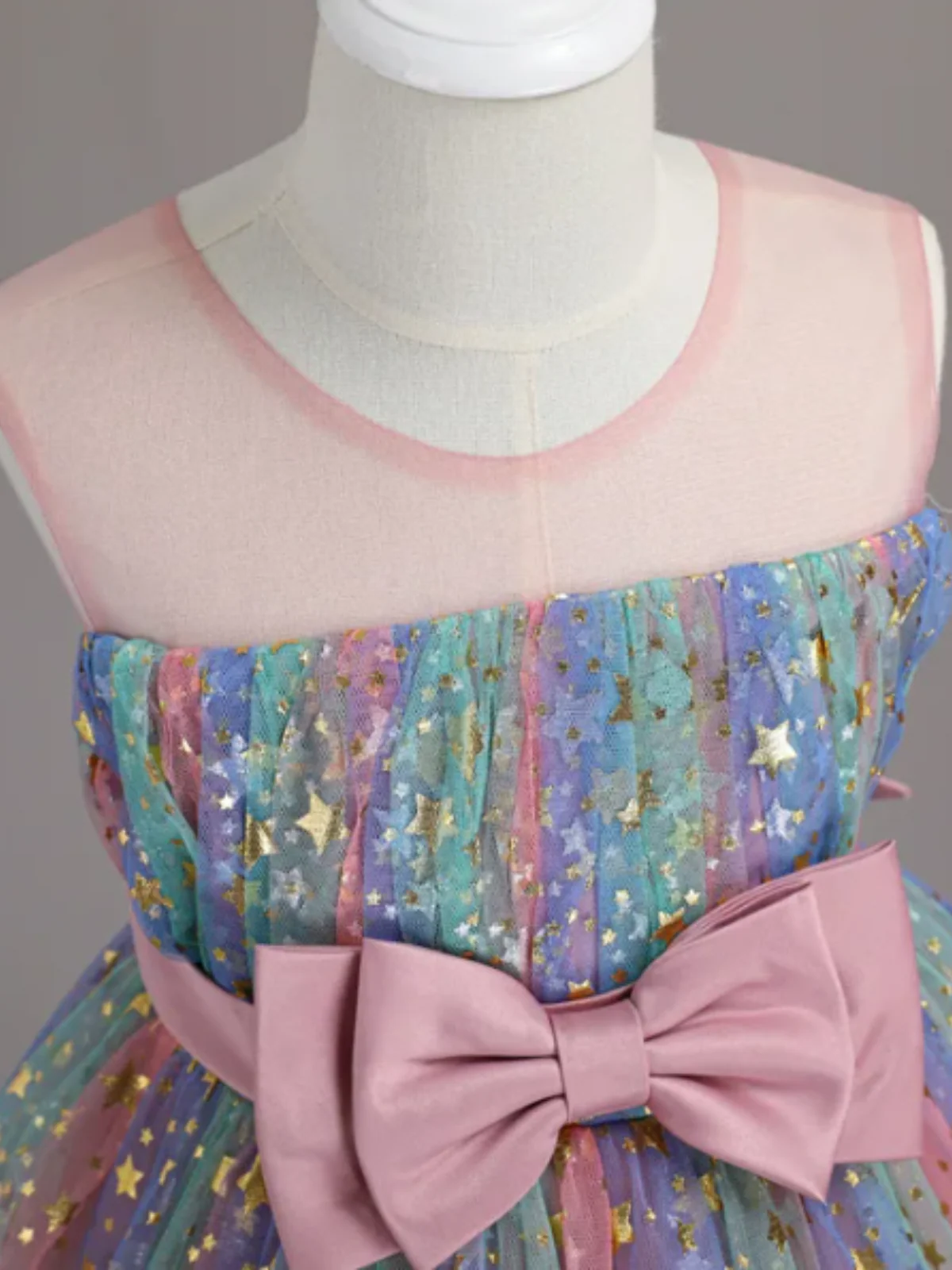 Make A Wish Star Sequin Tulle Dress - Image 4
