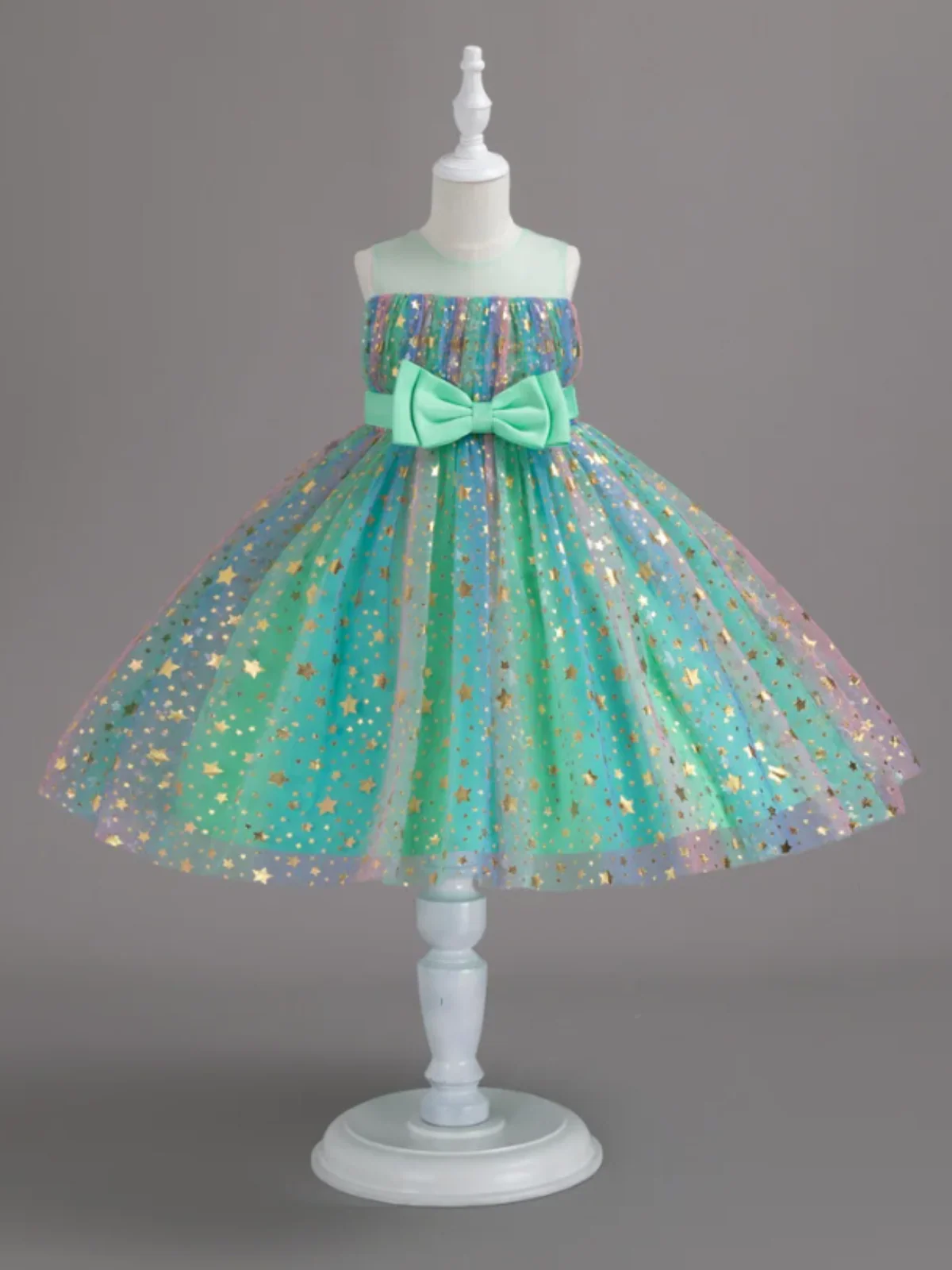 Make A Wish Star Sequin Tulle Dress - Image 5