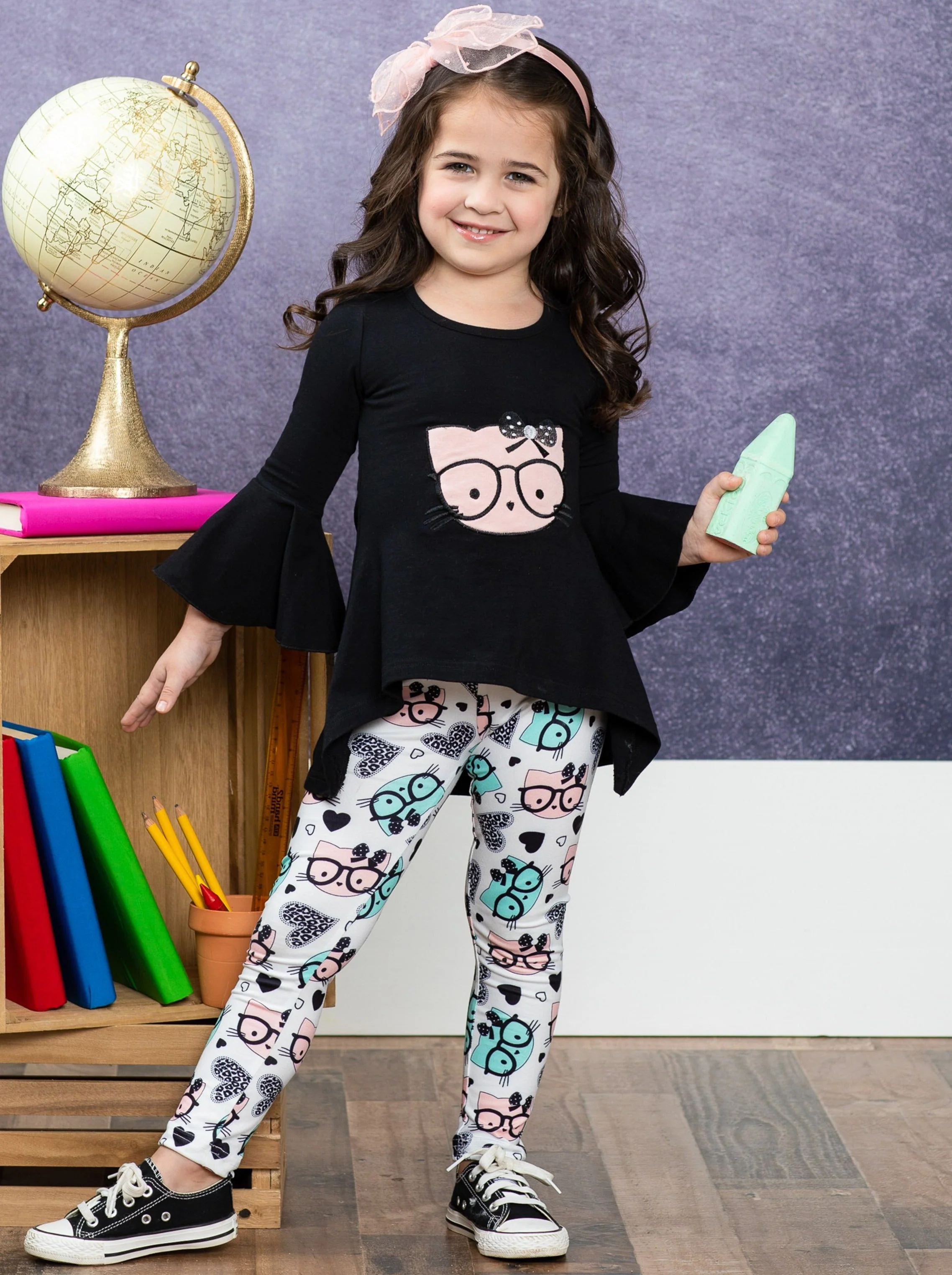 Smart Kitten Legging Set - Image 2
