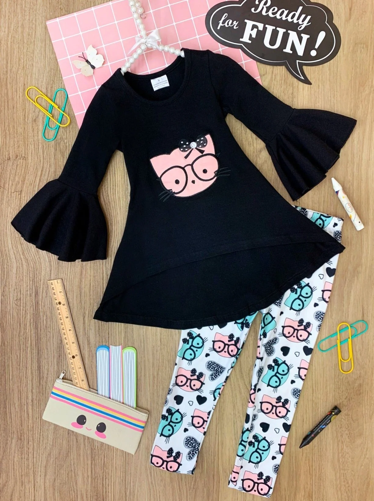 Smart Kitten Legging Set - Image 3