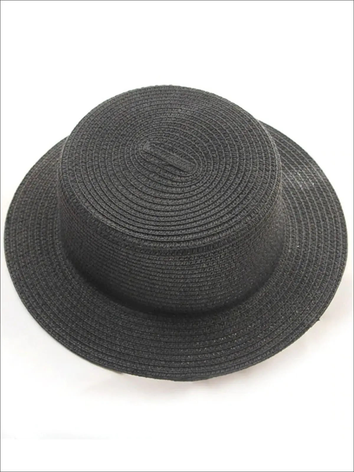 Mommy and Me Solid Color Straw Sun Hat - Image 10