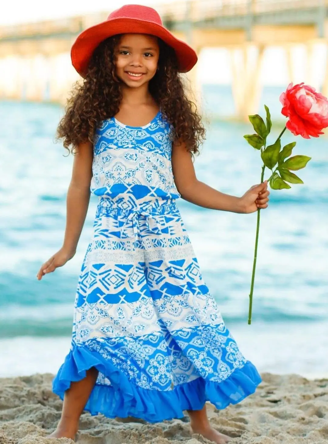 Light And Lovely Ruffled Palazzo Jumpsuit - Image 2