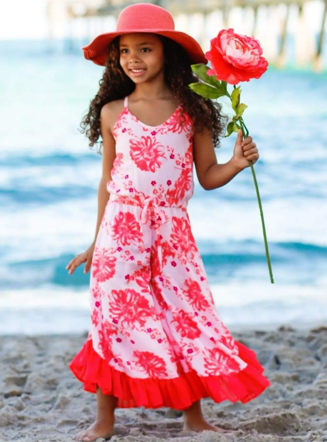 Light And Lovely Ruffled Palazzo Jumpsuit - Image 6