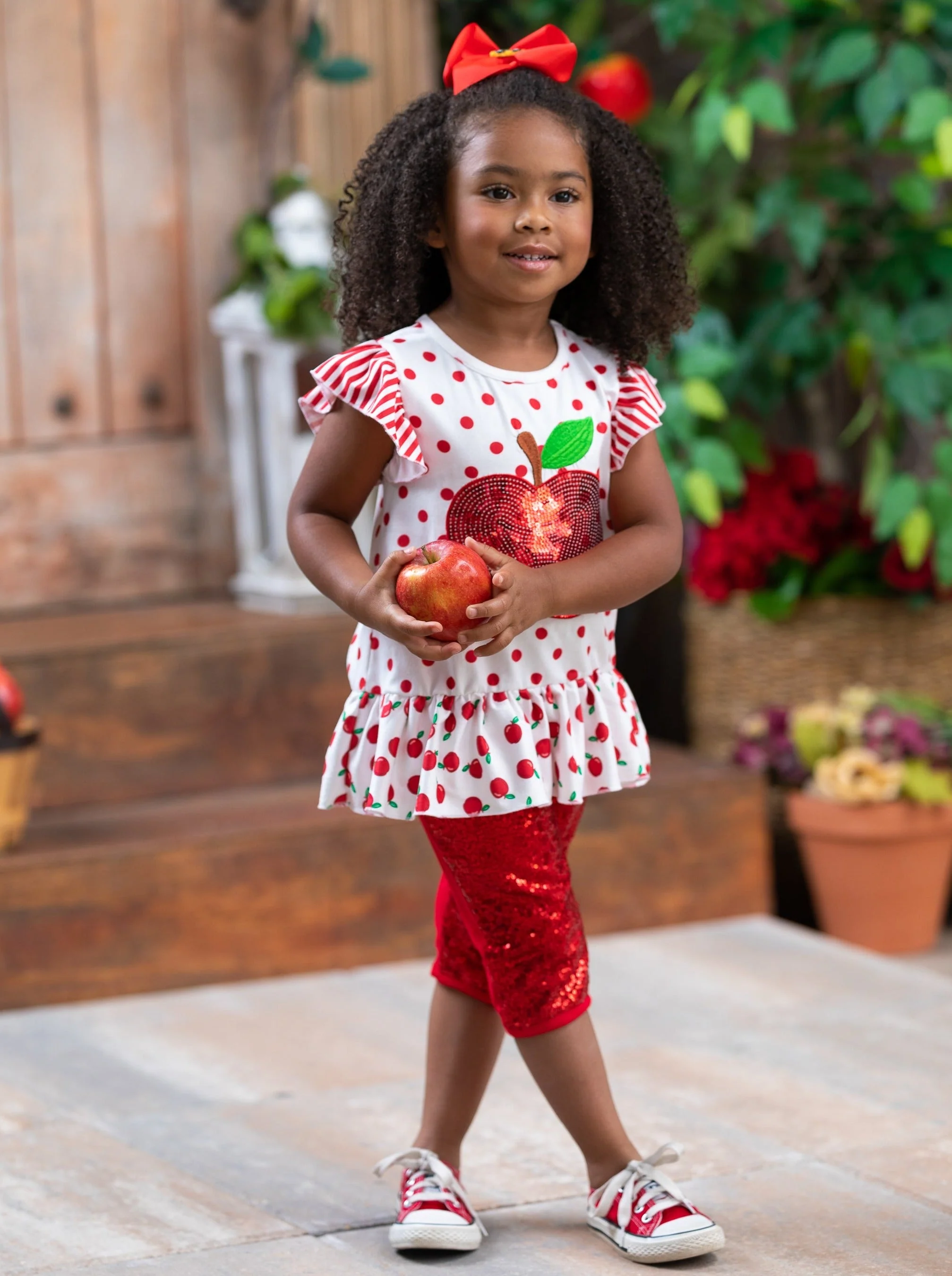 Sparkle Apple, Sparkle Sequin Legging Set - Image 14
