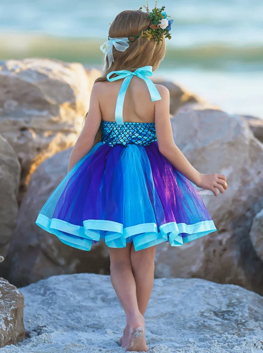 Mermaid Dazzle Tutu Dress - Image 3