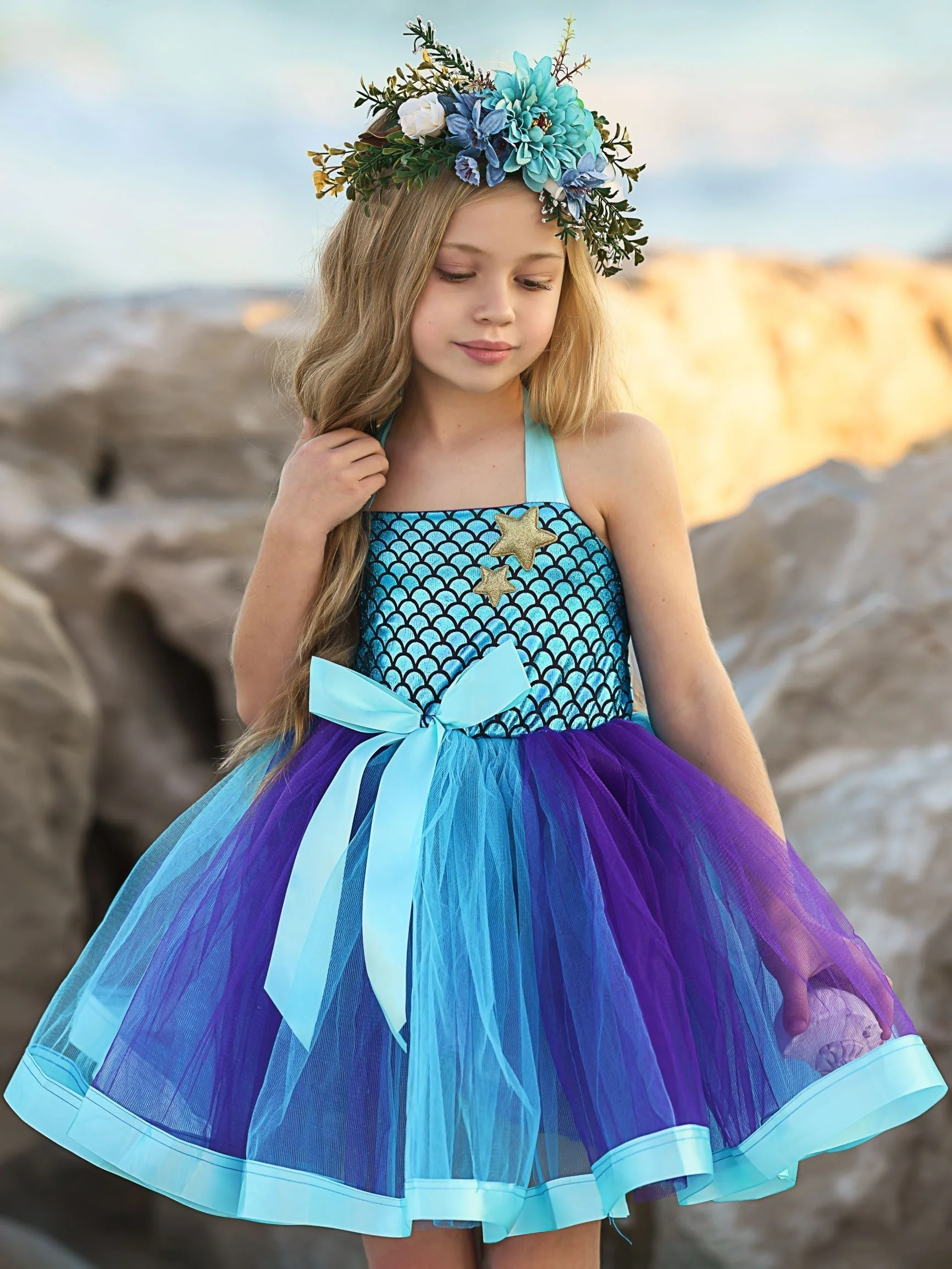 Mermaid Dazzle Tutu Dress - Image 5