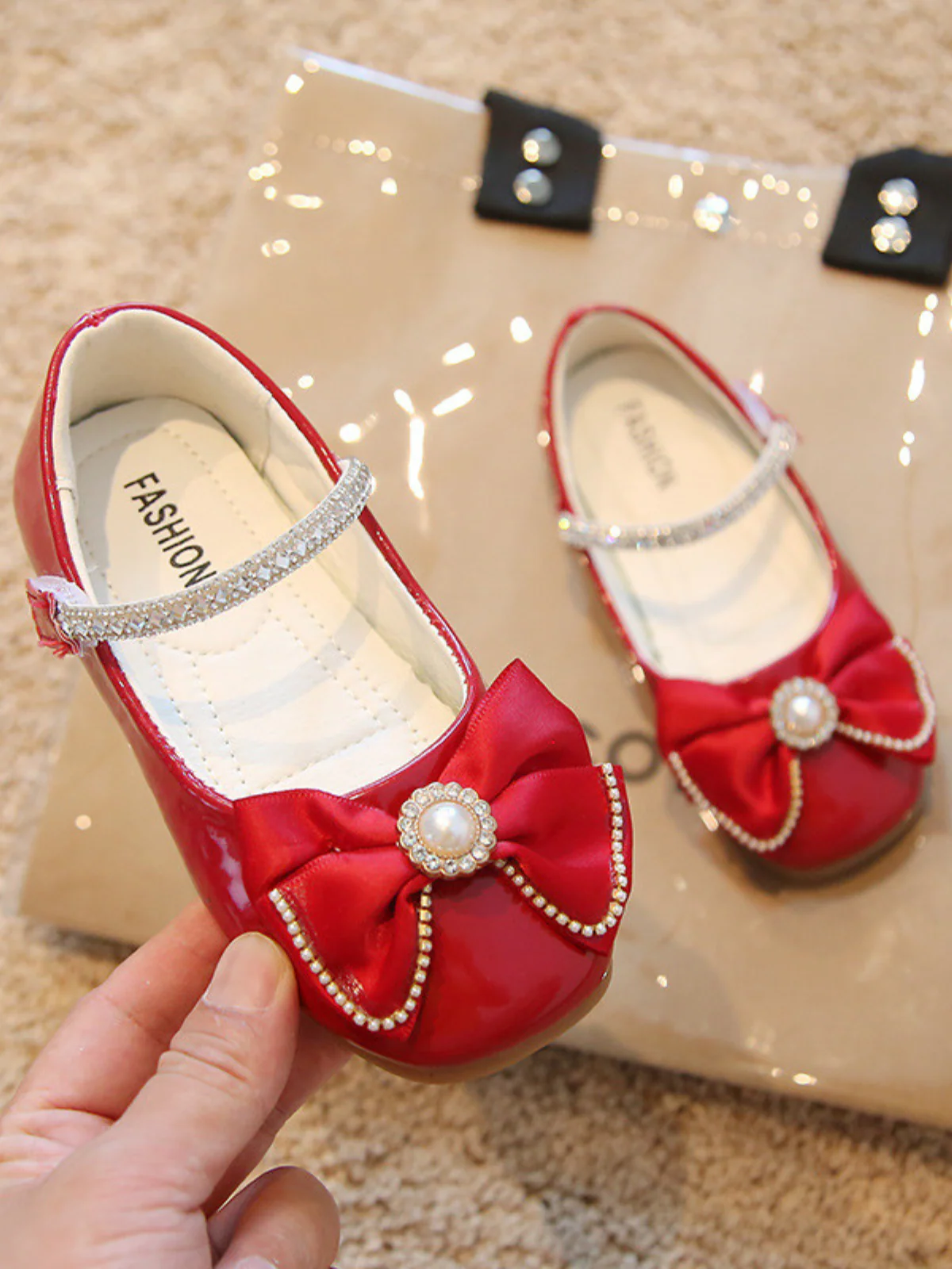 She's All That Patent Leather Mary Jane Shoes By Liv and Mia - Image 2