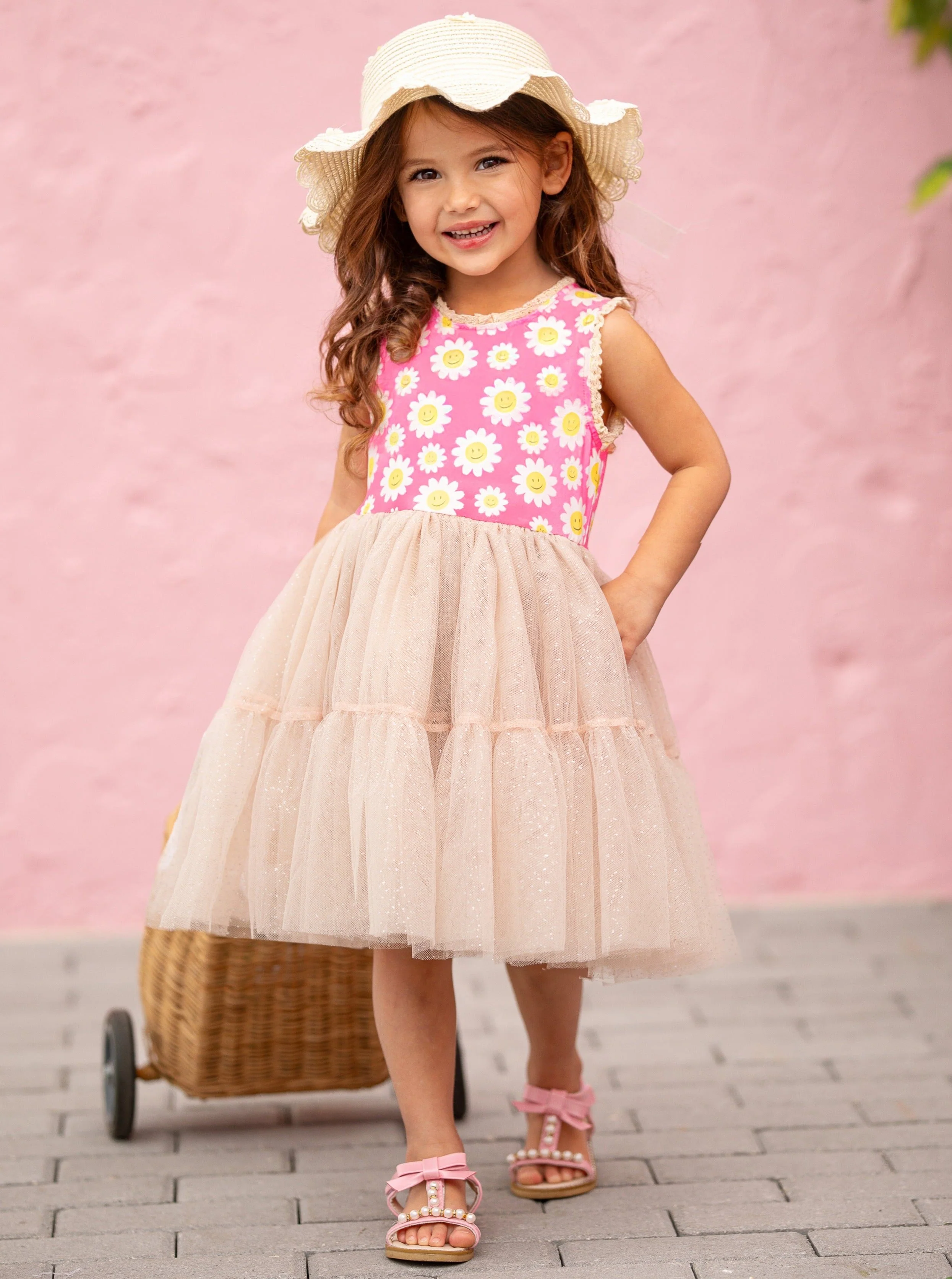 Petal Play Daisy Tutu Dress - Image 2