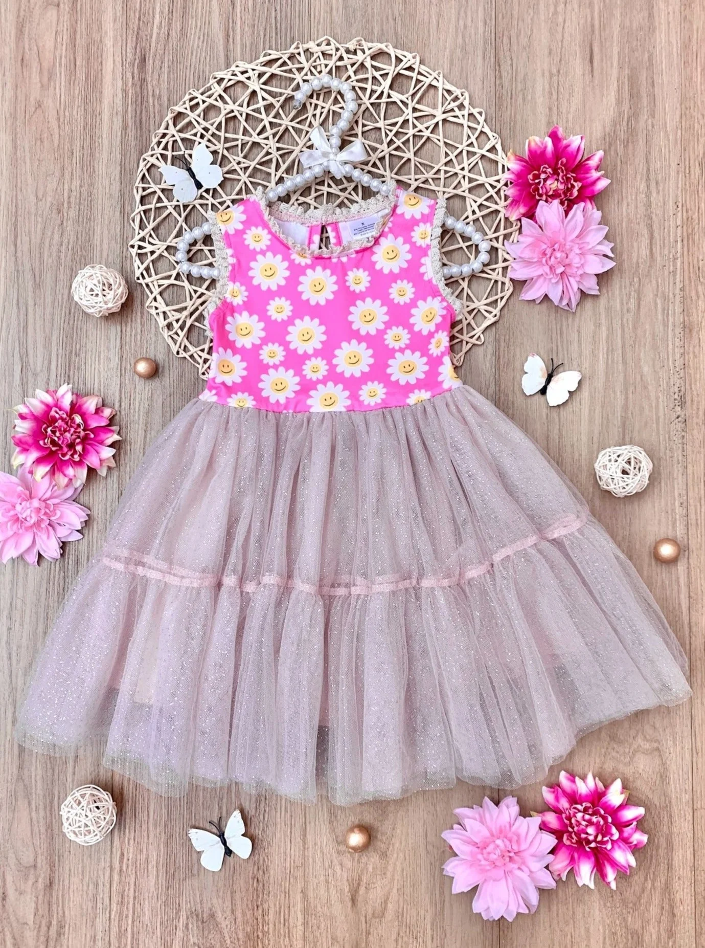 Petal Play Daisy Tutu Dress - Image 4