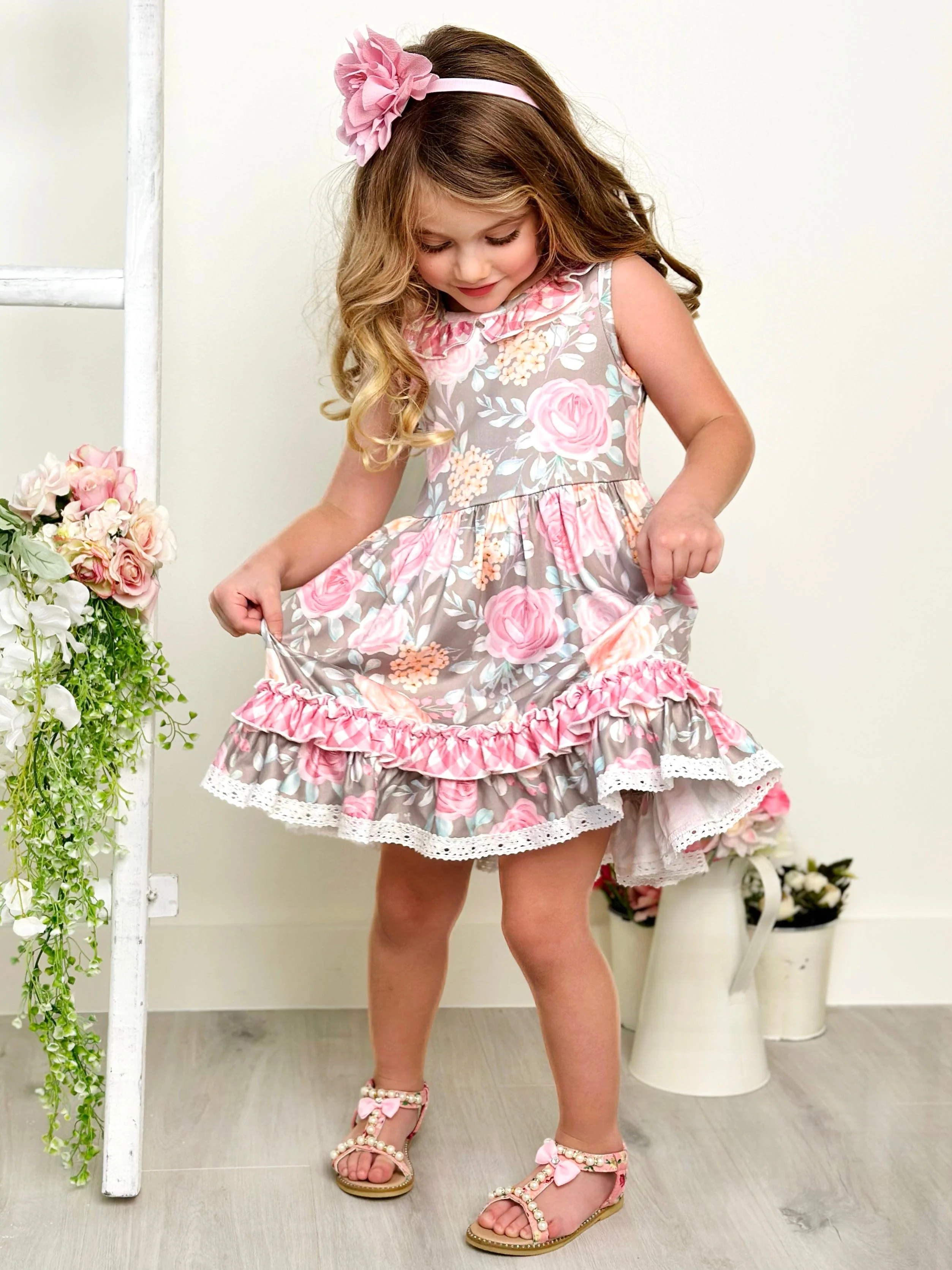 Blossoming Beauty Floral Dress - Image 4