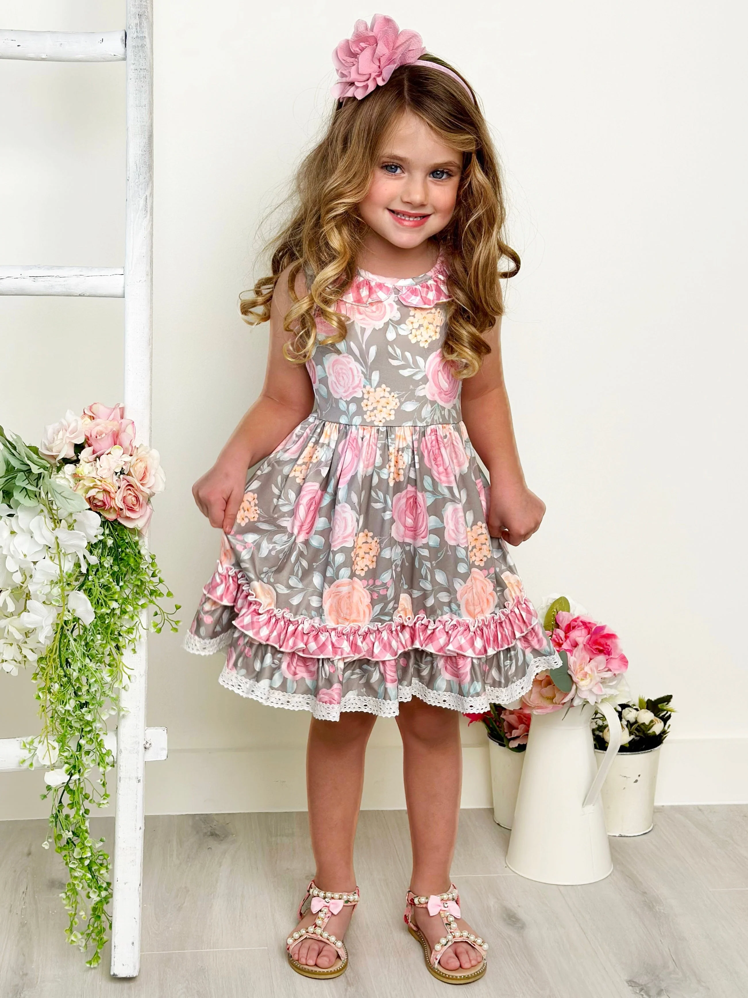Blossoming Beauty Floral Dress - Image 5