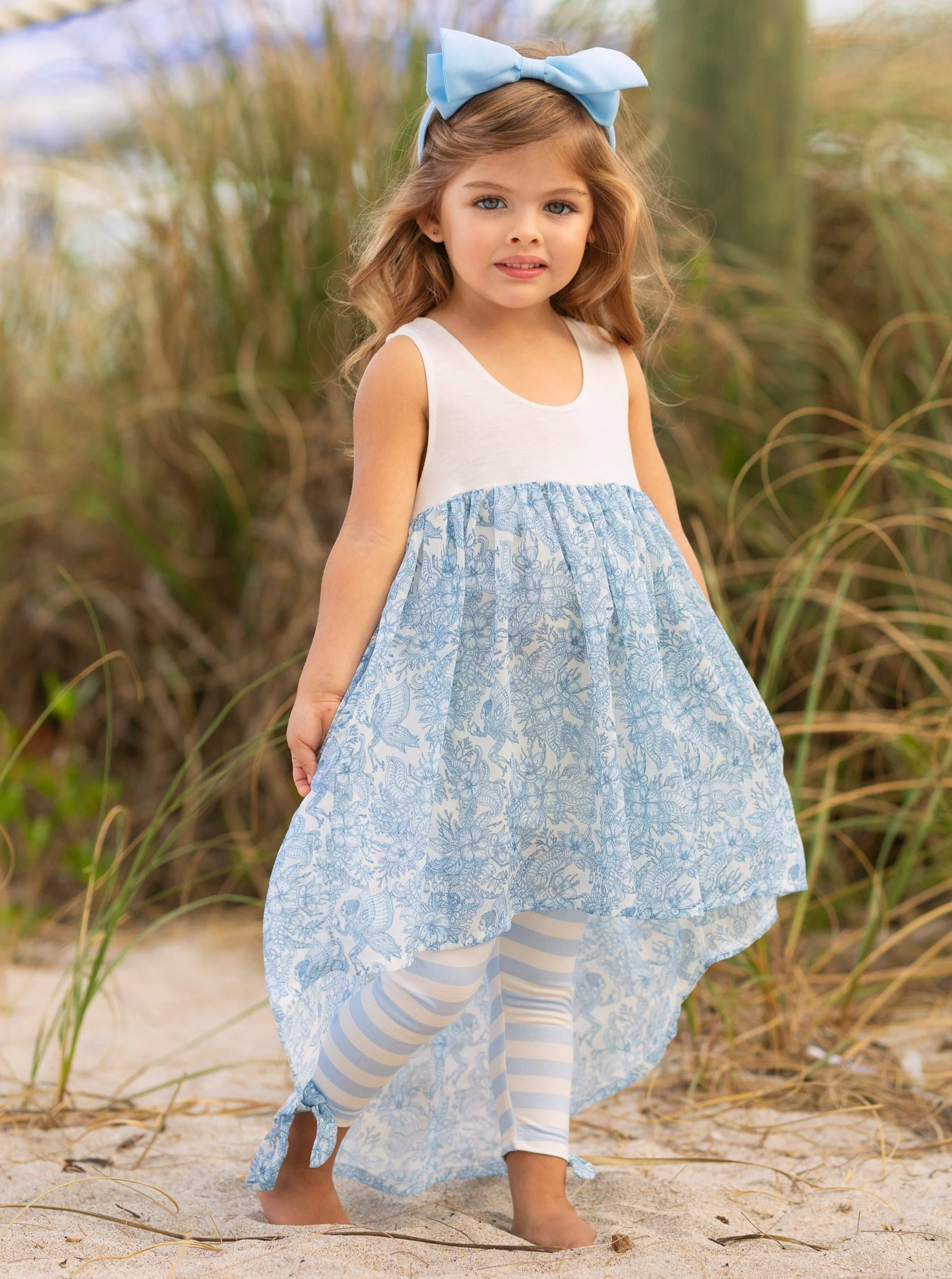 Blooming Delights Hi-Lo Tunic and Legging Set - Image 5