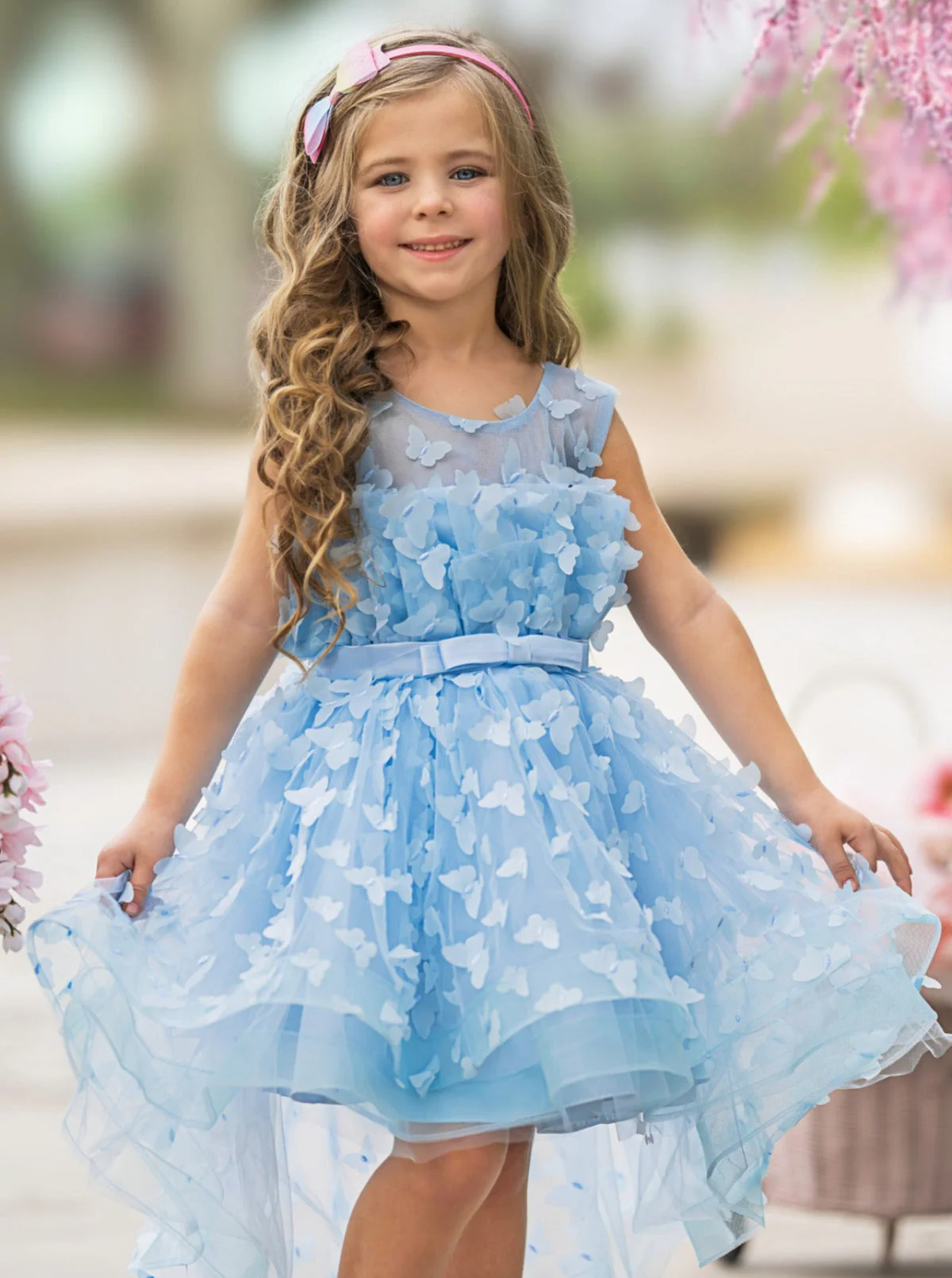 When Dreams Come True Blue Butterfly Dress - Image 3