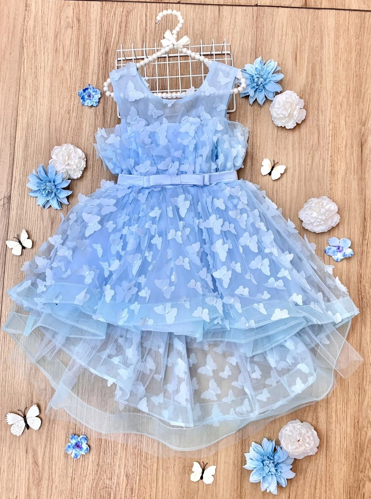 When Dreams Come True Blue Butterfly Dress - Image 4