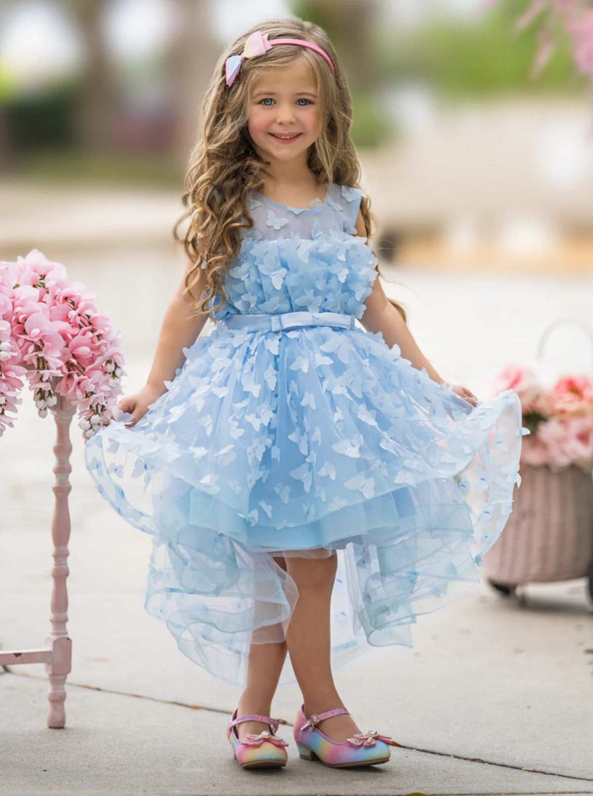 When Dreams Come True Blue Butterfly Dress - Image 5