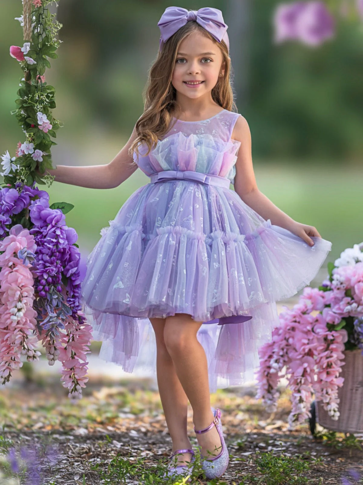 Pirouetting In Pastels Tulle Tutu Dress - Image 6