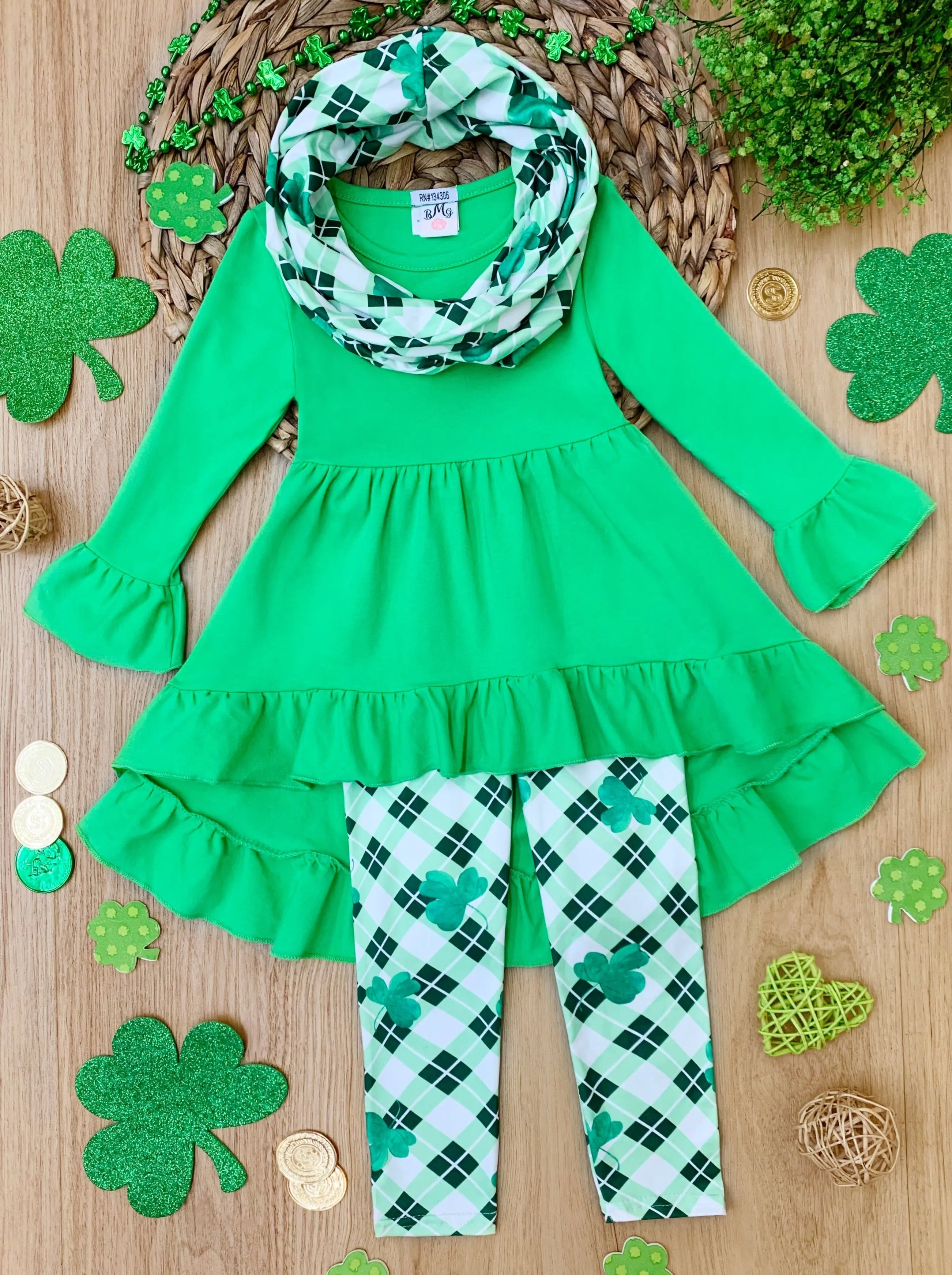 Get Clover It Argyle 3 Piece Set - Image 4