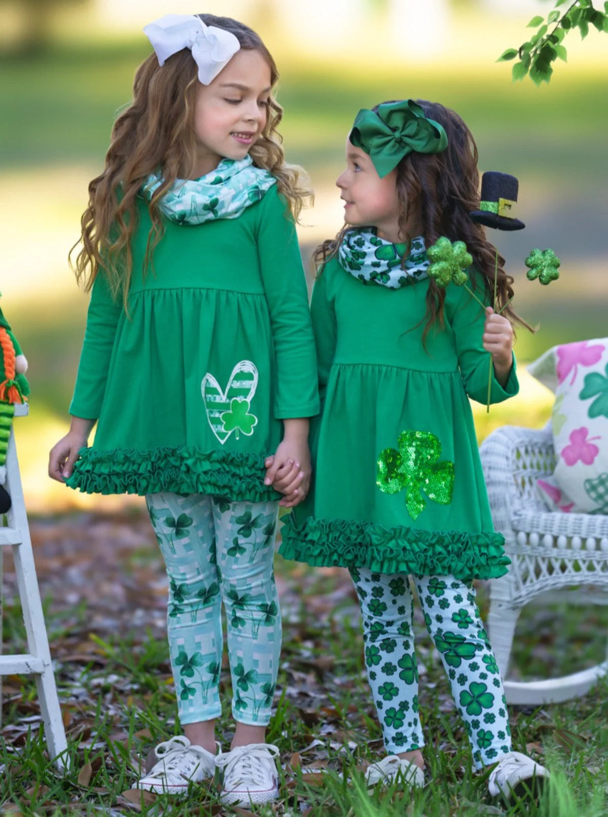 St. Paddy's Lucky Clover Print 3 Piece Set - Image 6