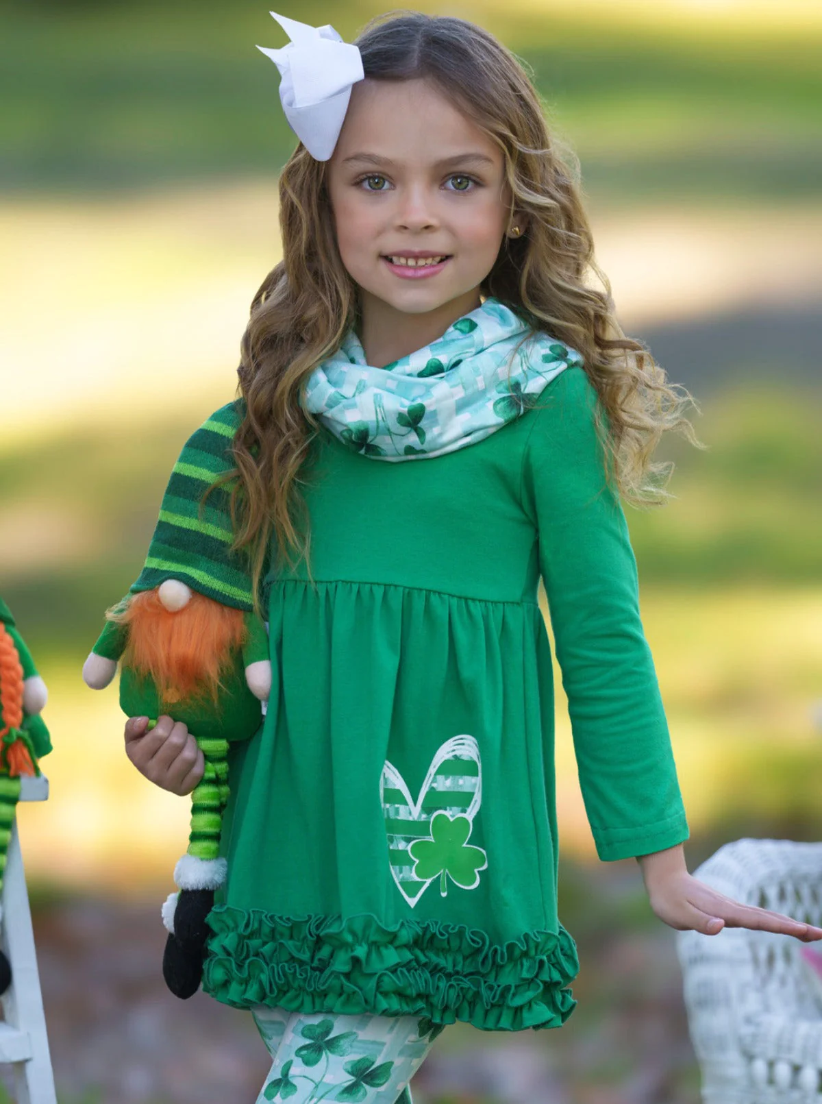 St. Paddy's Lucky Clover Print 3 Piece Set - Image 7