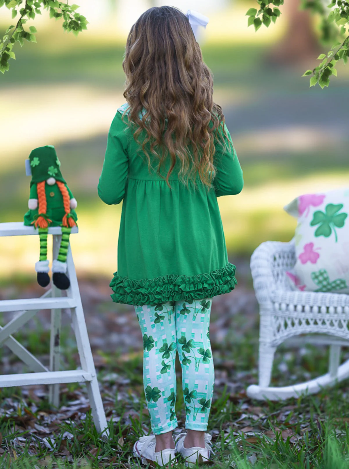 St. Paddy's Lucky Clover Print 3 Piece Set - Image 8