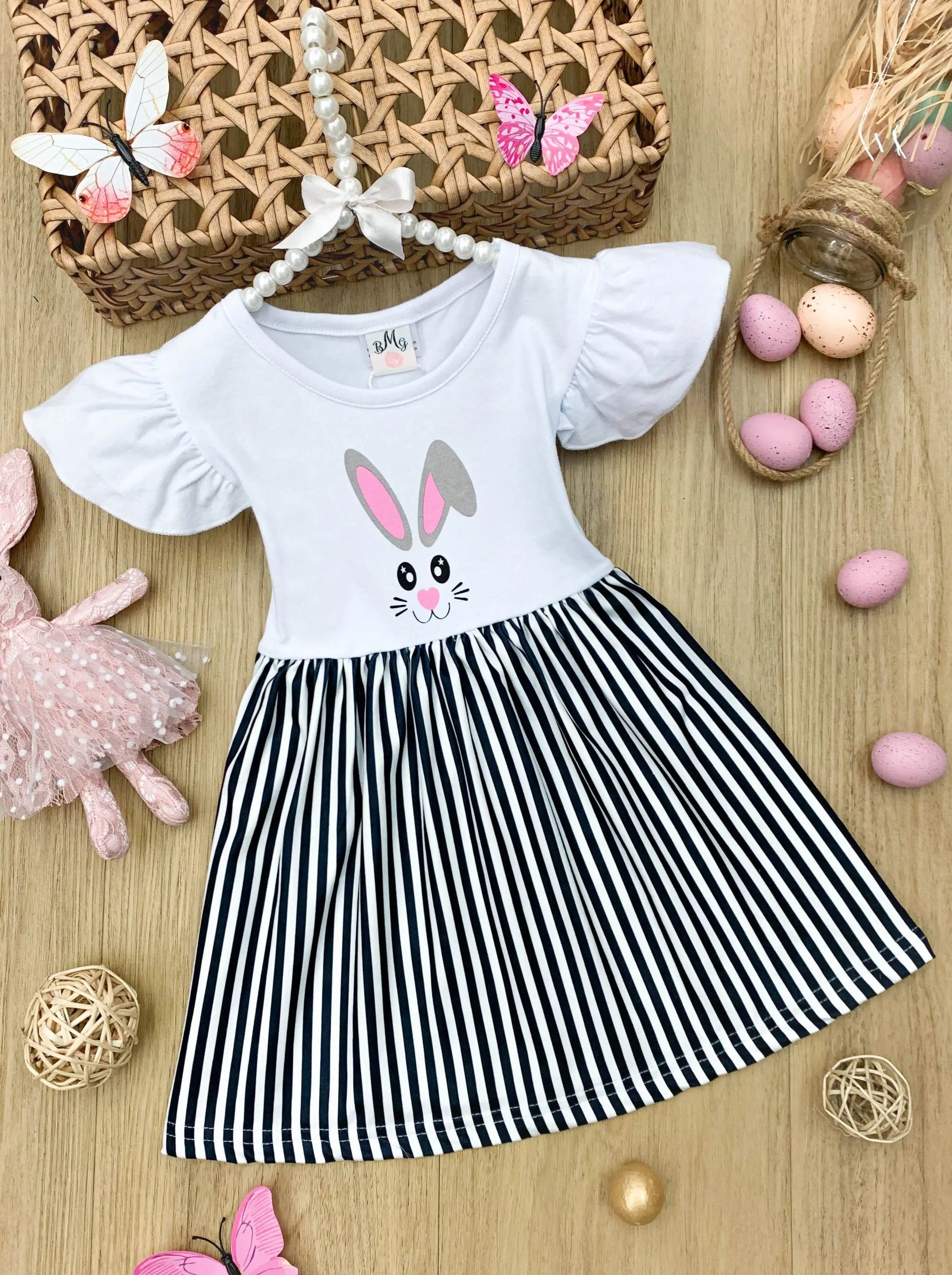 Honey Bunny Striped Skirt Dress - Image 4