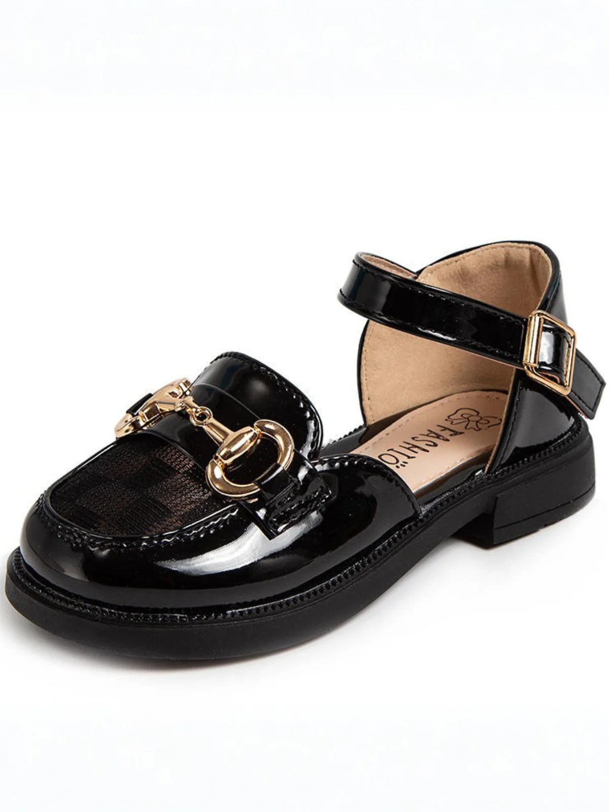 Girls Stylish Buckle Dress Shoes by Liv and Mia - Image 5