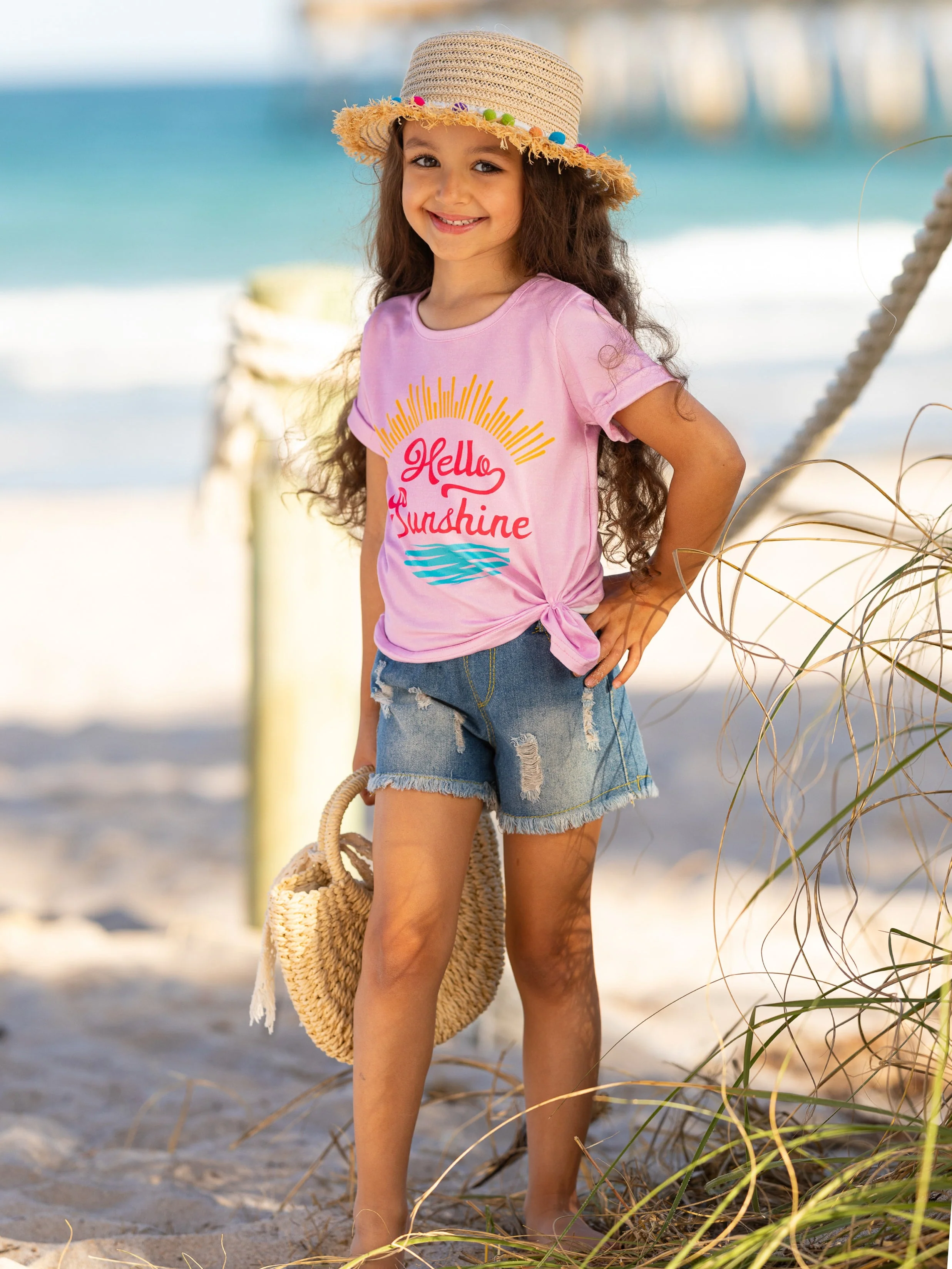 Hello Sunshine Graphic Tee - Image 3