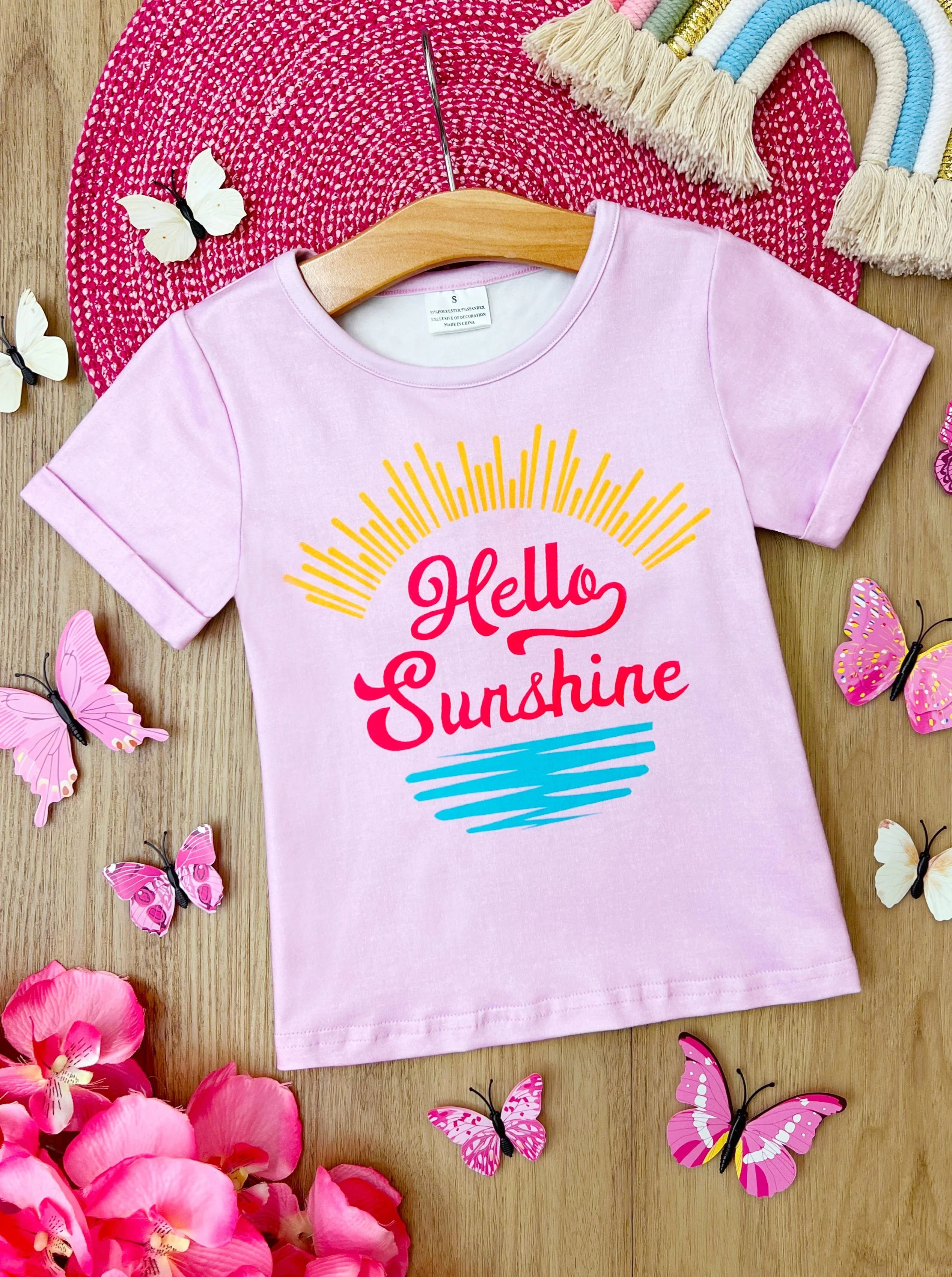 Hello Sunshine Graphic Tee - Image 4