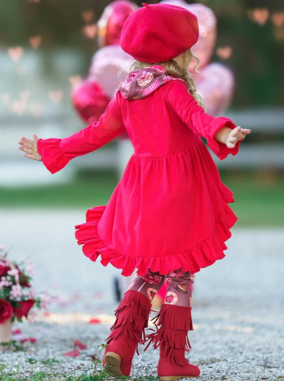 Sweetest Treat Tunic, Scarf and Legging Set - Image 2