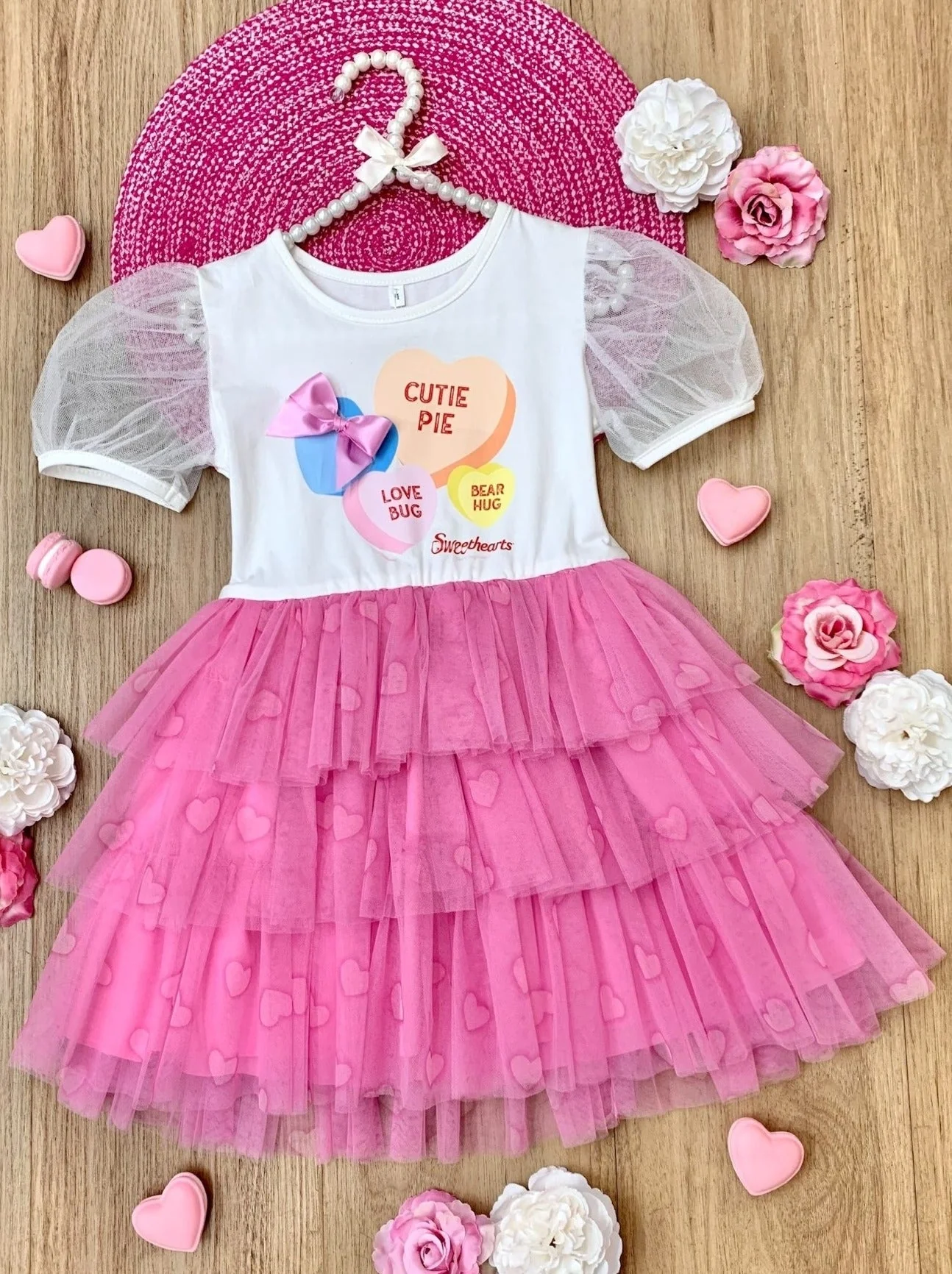 Sweethearts Cutie Pie Tiered Tutu Dress - Image 4