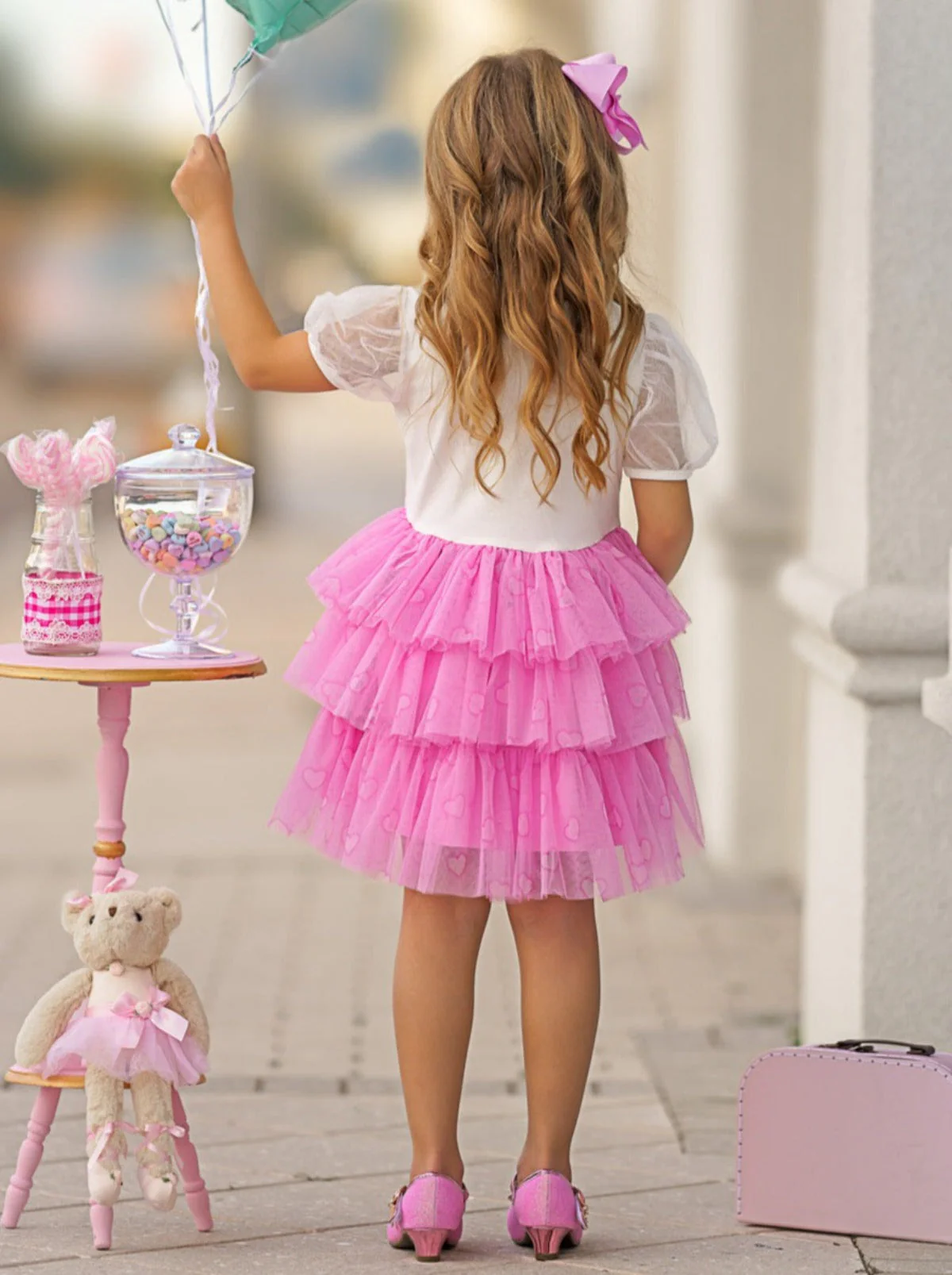 Sweethearts Cutie Pie Tiered Tutu Dress - Image 5