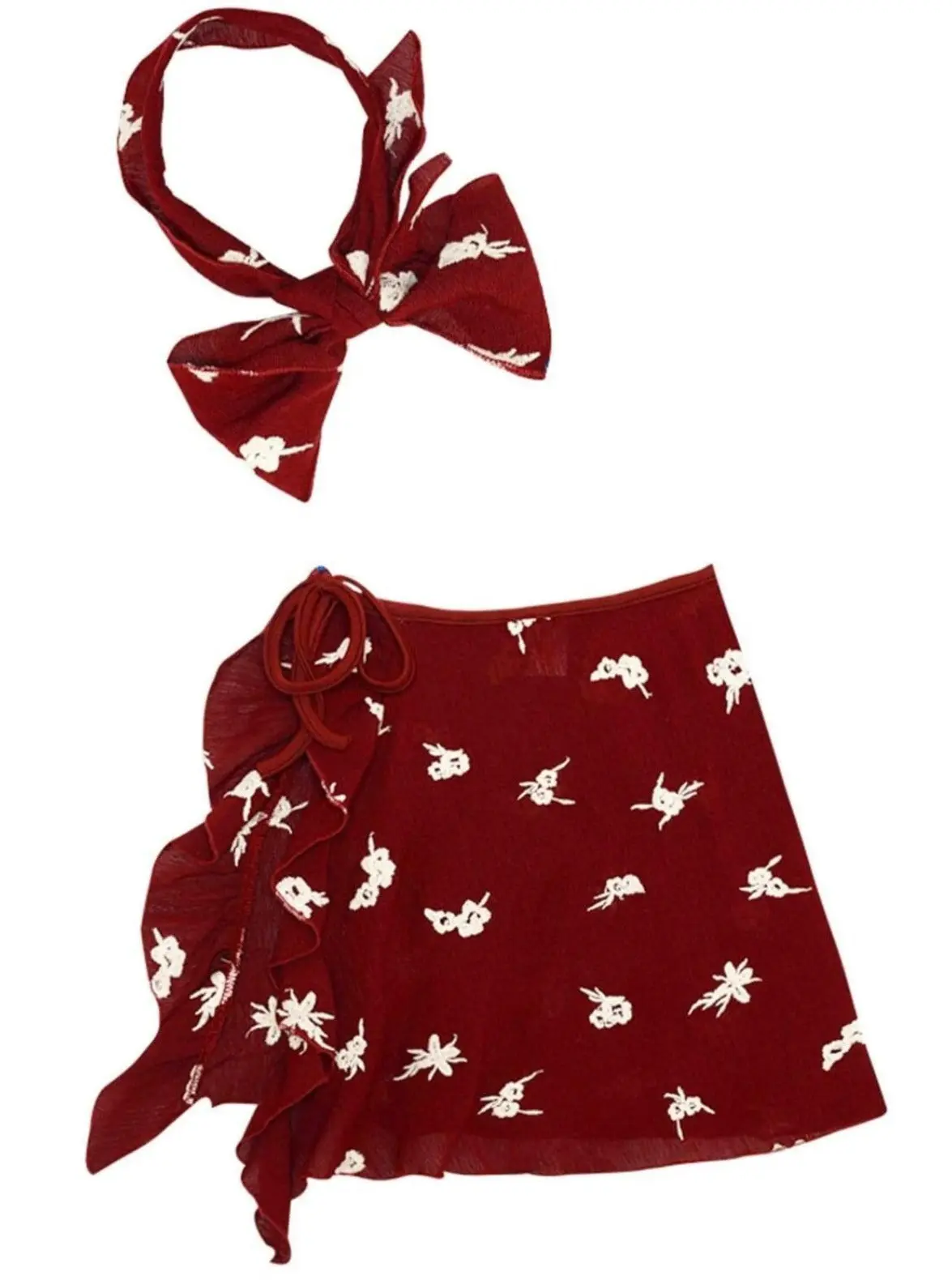 Off To Paradise Sarong and Headband Set - Image 6