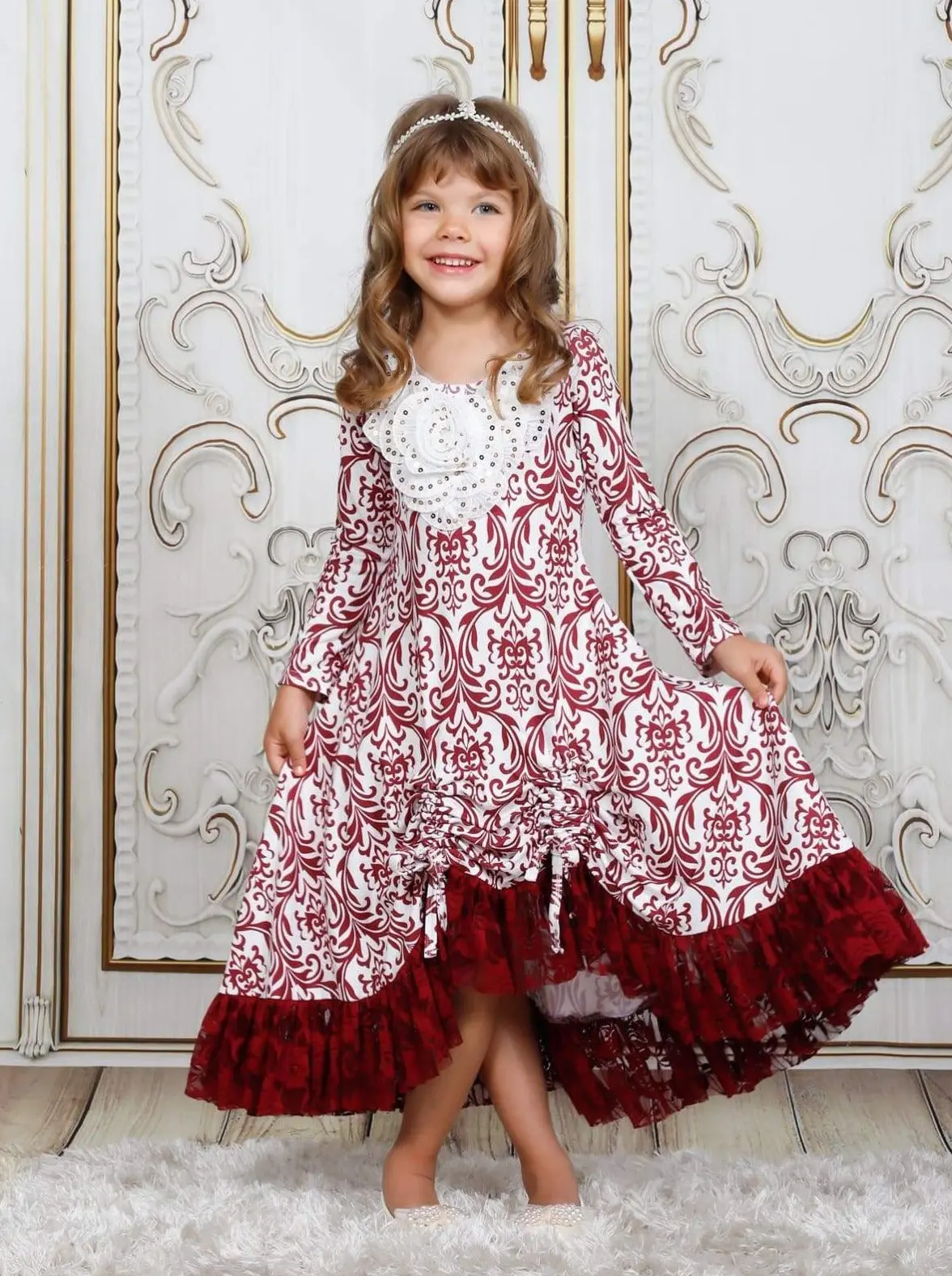 Ready To Dance Hi-Lo Drawstring Dress - Image 10