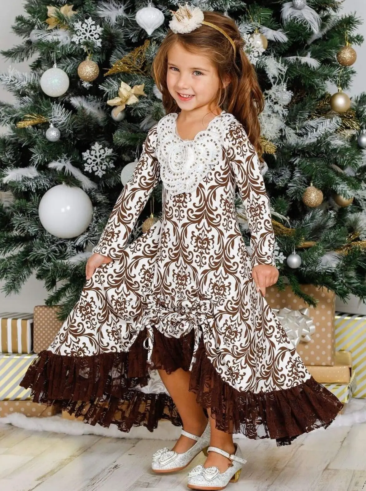 Ready To Dance Hi-Lo Drawstring Dress - Image 11