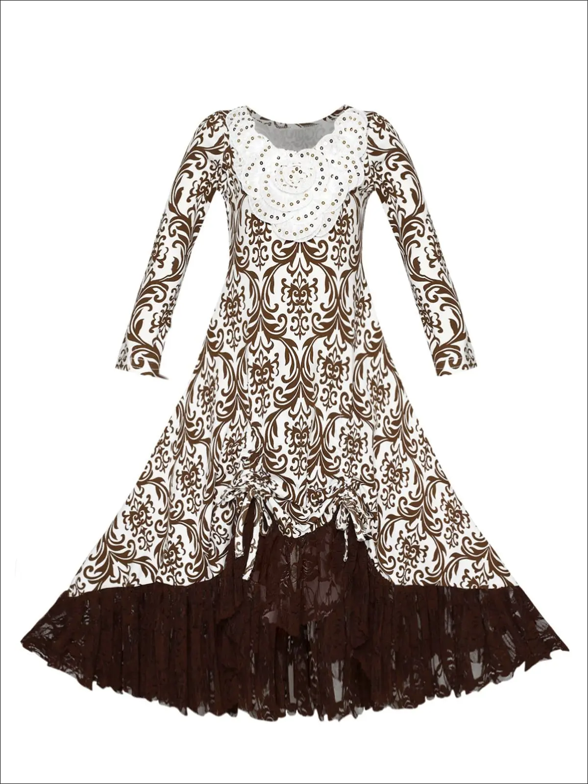 Ready To Dance Hi-Lo Drawstring Dress - Image 13