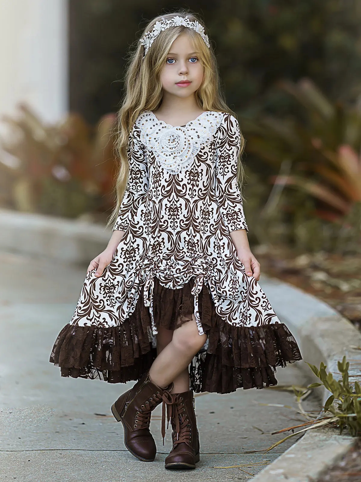 Ready To Dance Hi-Lo Drawstring Dress - Image 2