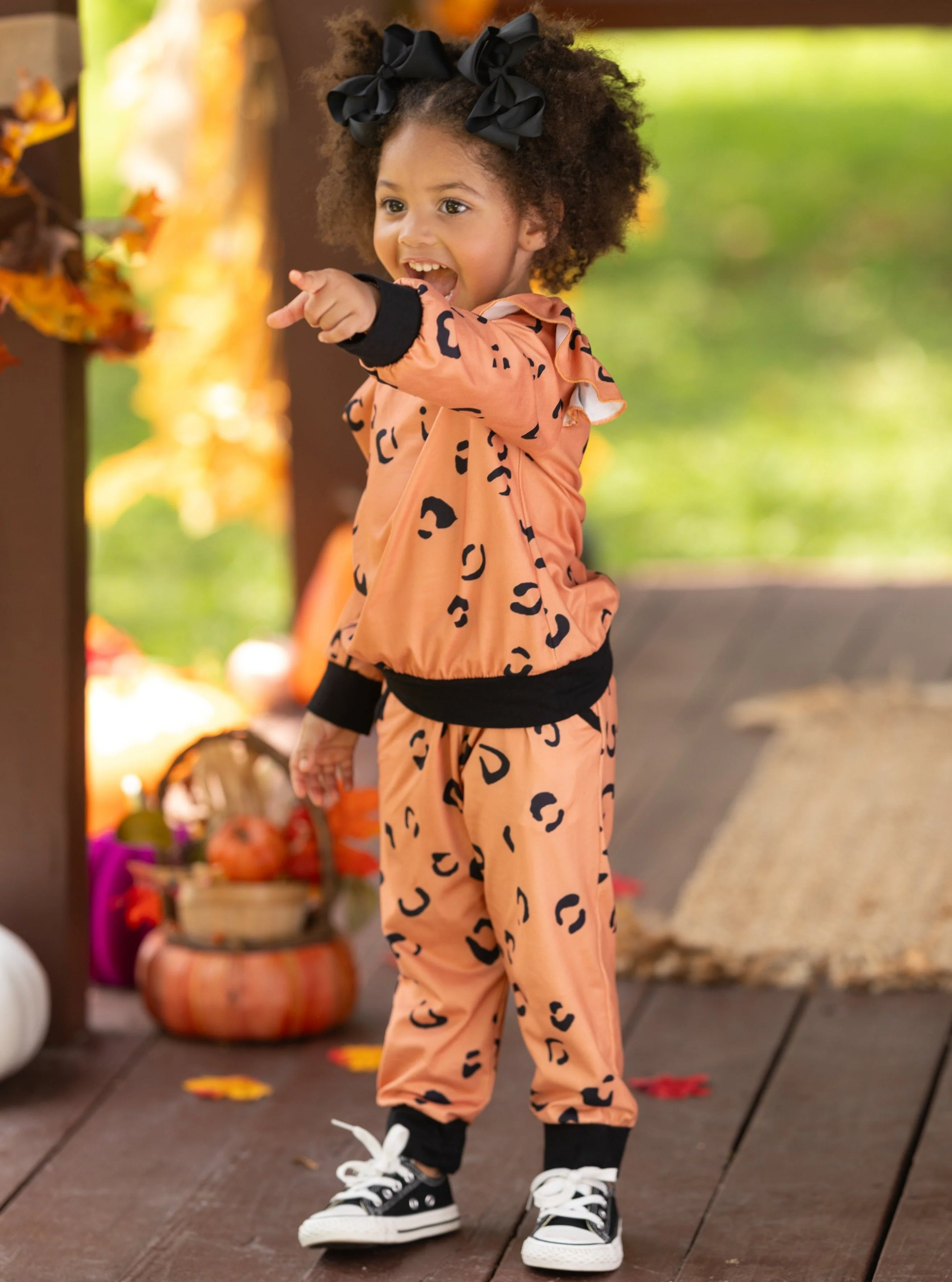 The Ruffled Leopard Loungewear Set - Image 6