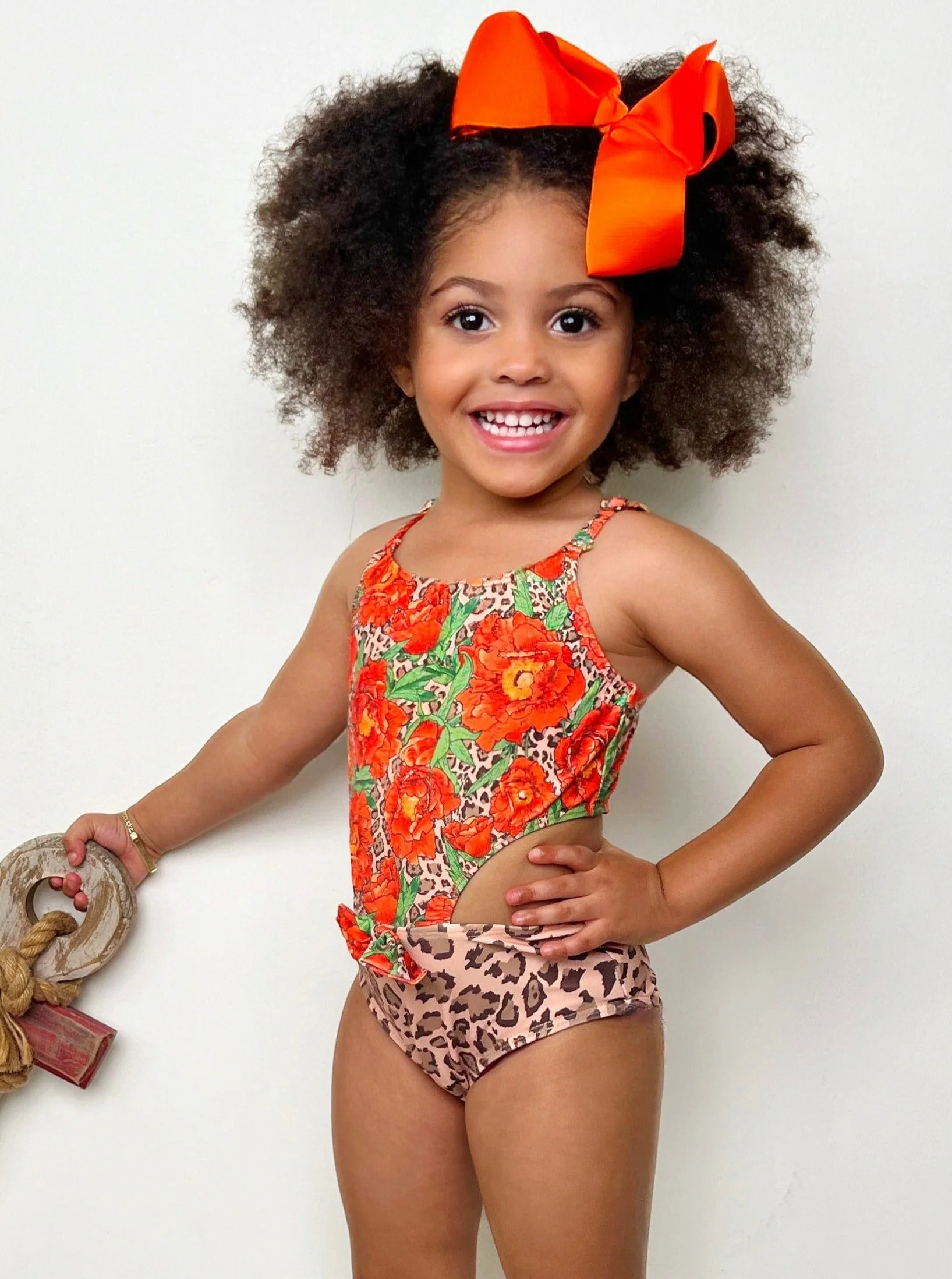 The Swimming Leopard One Piece Swimsuit - Image 2
