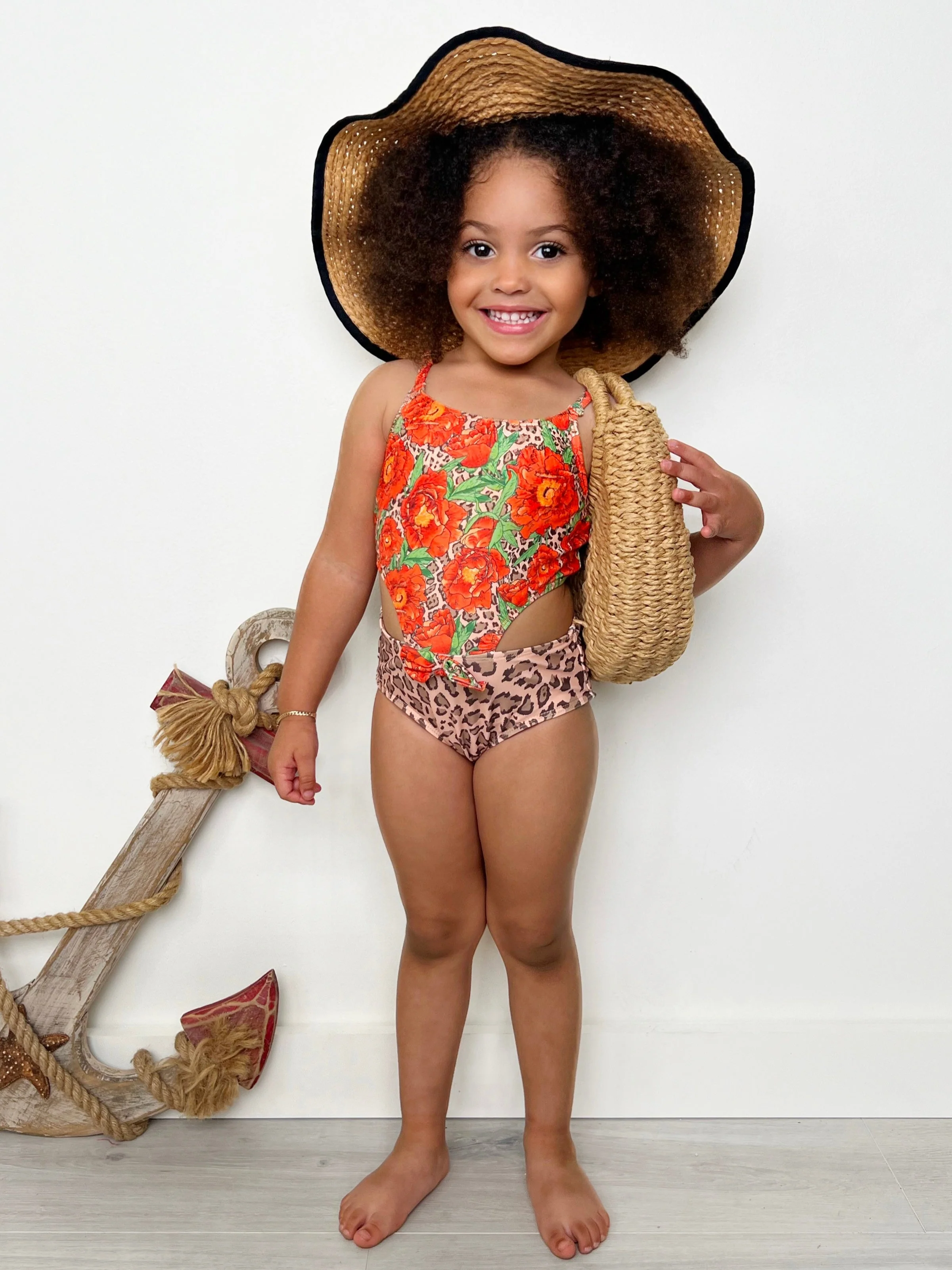 The Swimming Leopard One Piece Swimsuit - Image 3