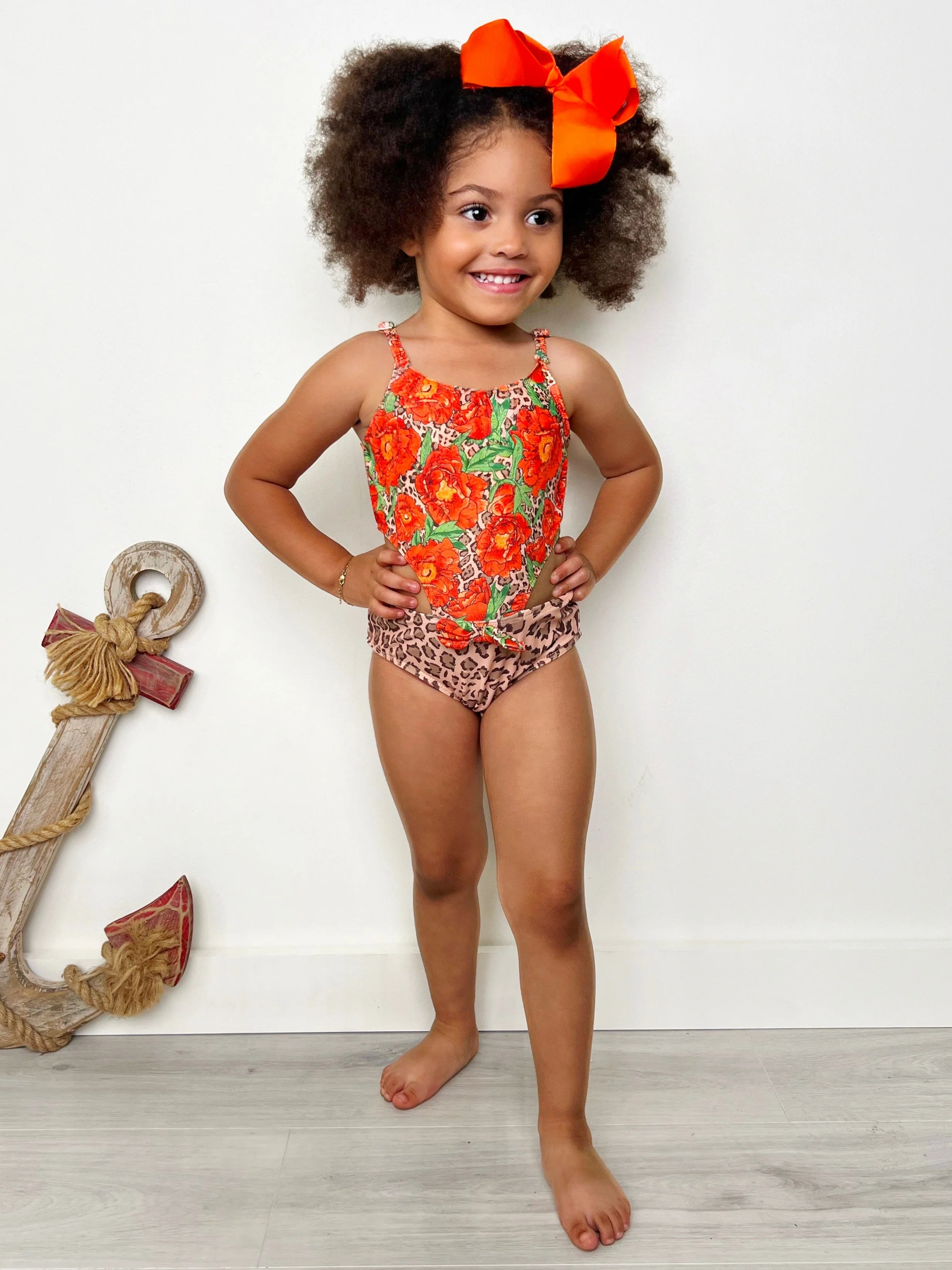 The Swimming Leopard One Piece Swimsuit - Image 6