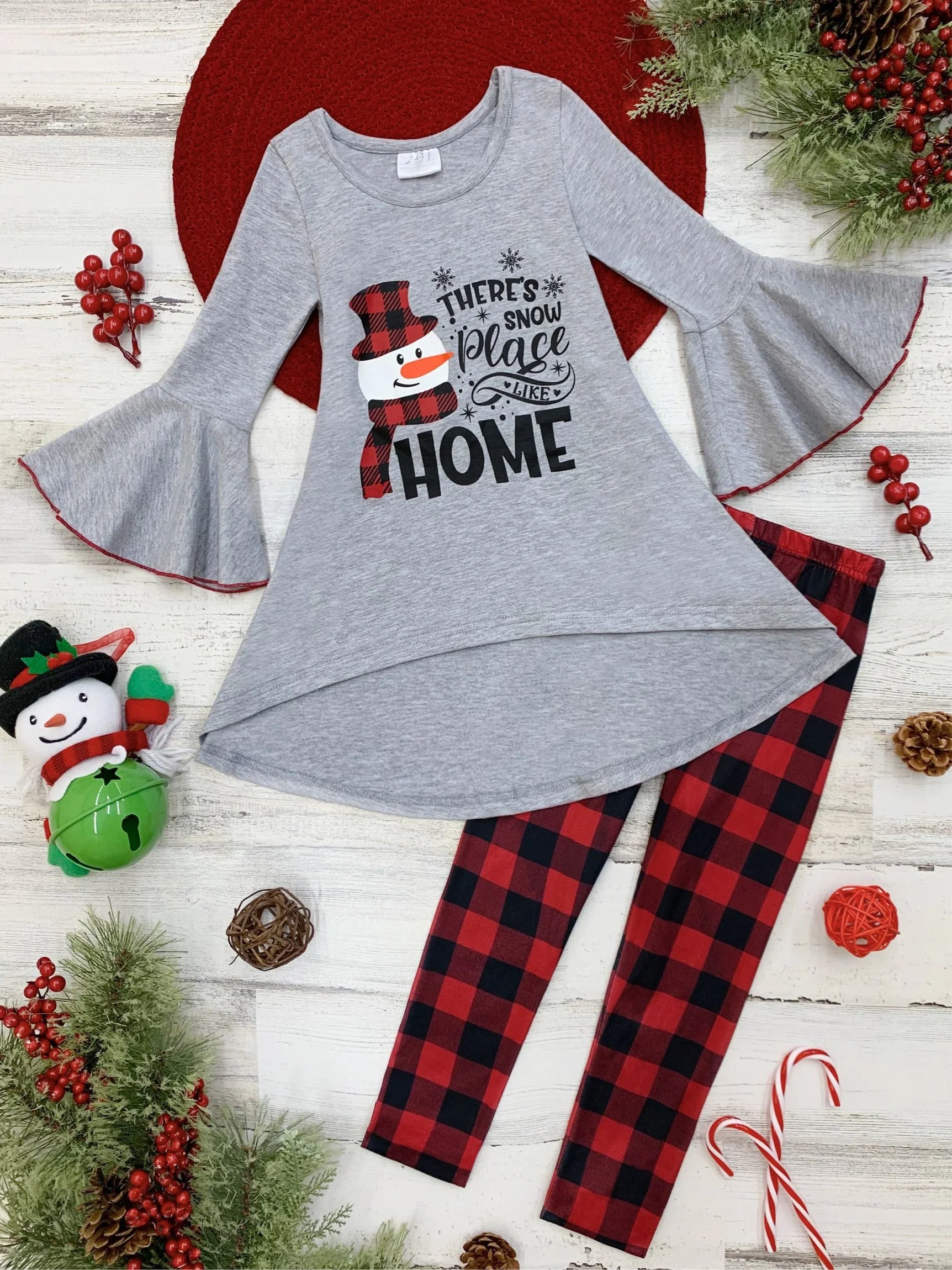 There's Snow Place Like Home Legging Set - Image 3