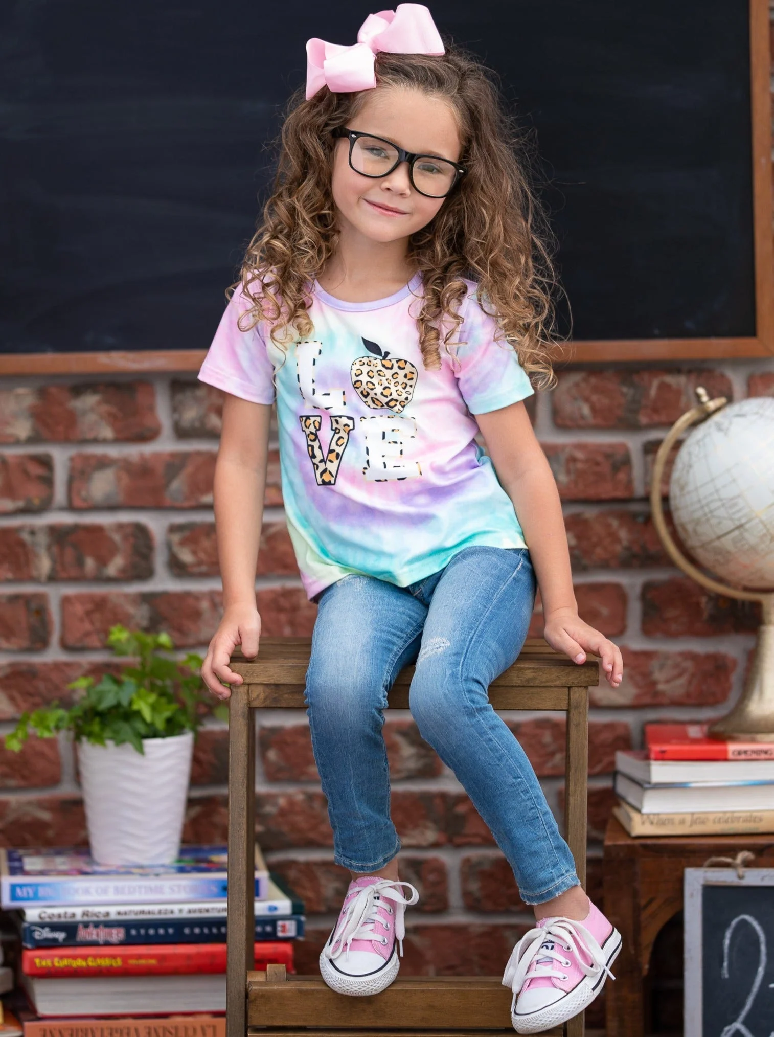 Love Leopard Tie Dye Top - Image 2