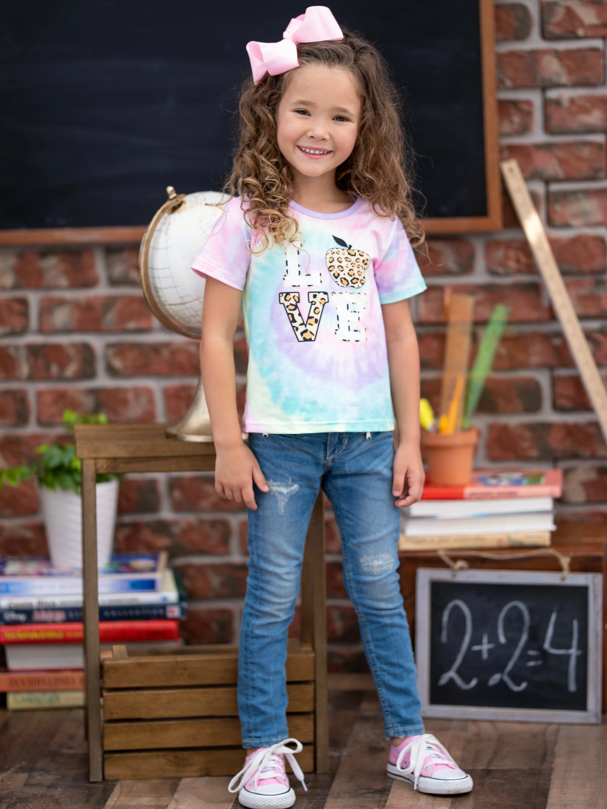 Love Leopard Tie Dye Top - Image 5